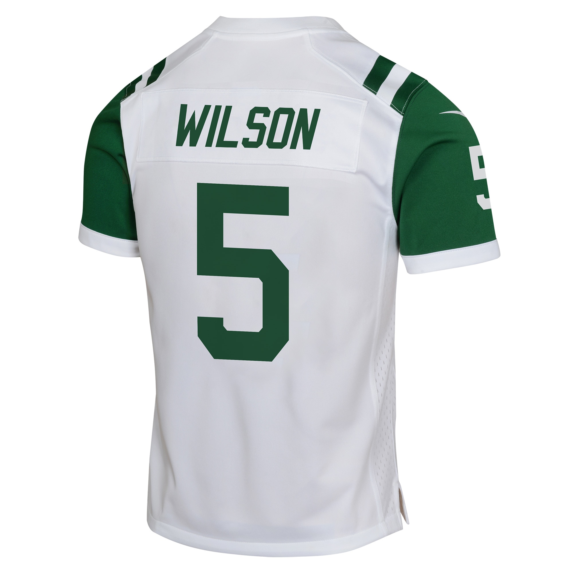 Garrett Wilson New York Jets Nike Youth Game Jersey – White Clowdercats