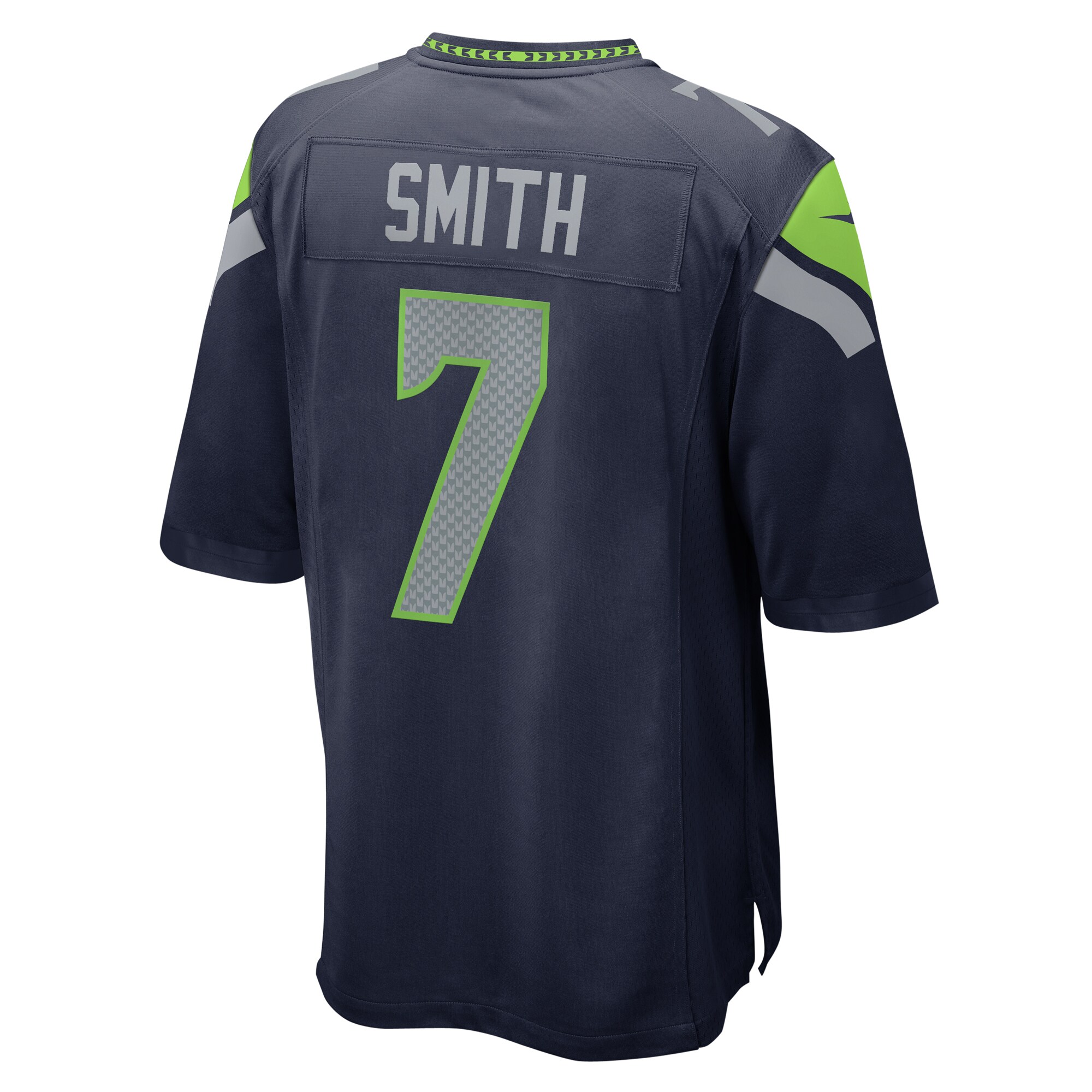 Geno Smith Seattle Seahawks Nike Team Game Jersey – College Navy Clowdercats