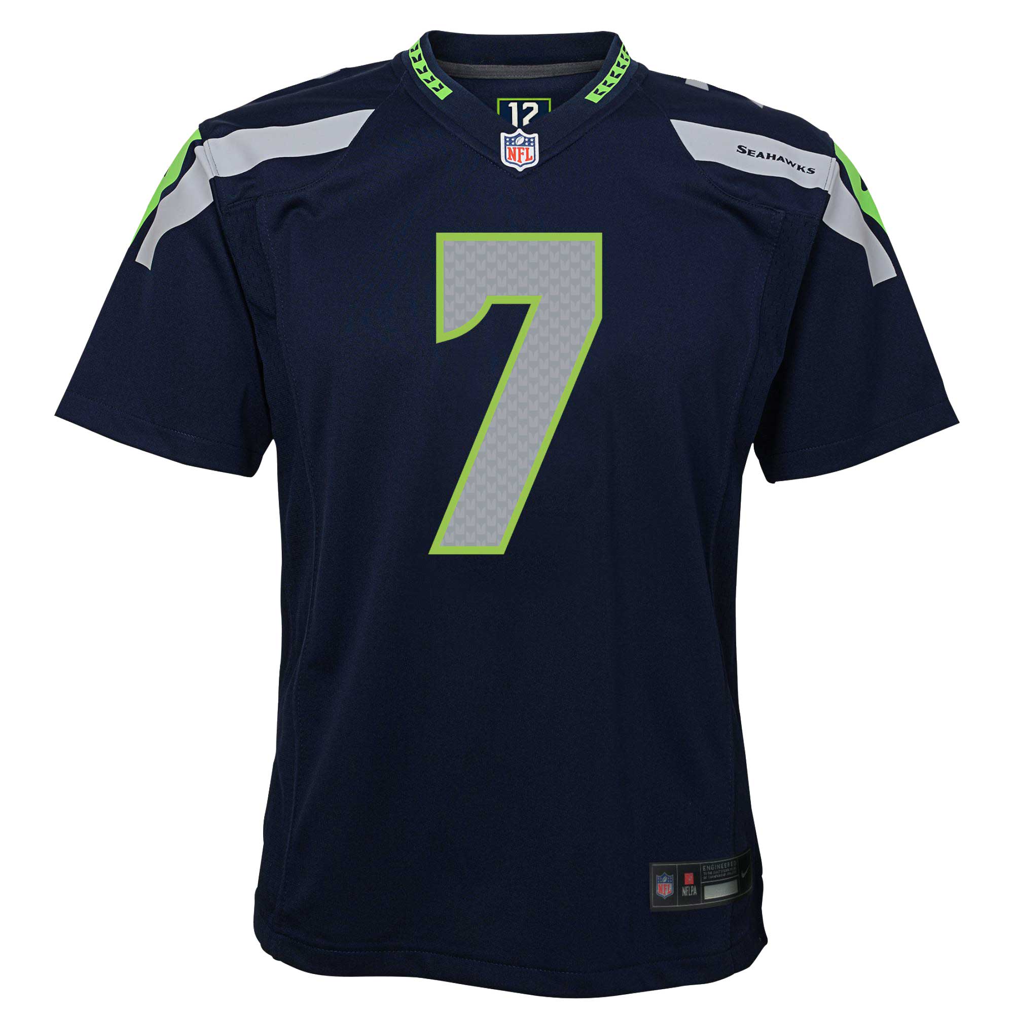 Geno Smith Seattle Seahawks Nike Youth Game Jersey – Navy Clowdercats