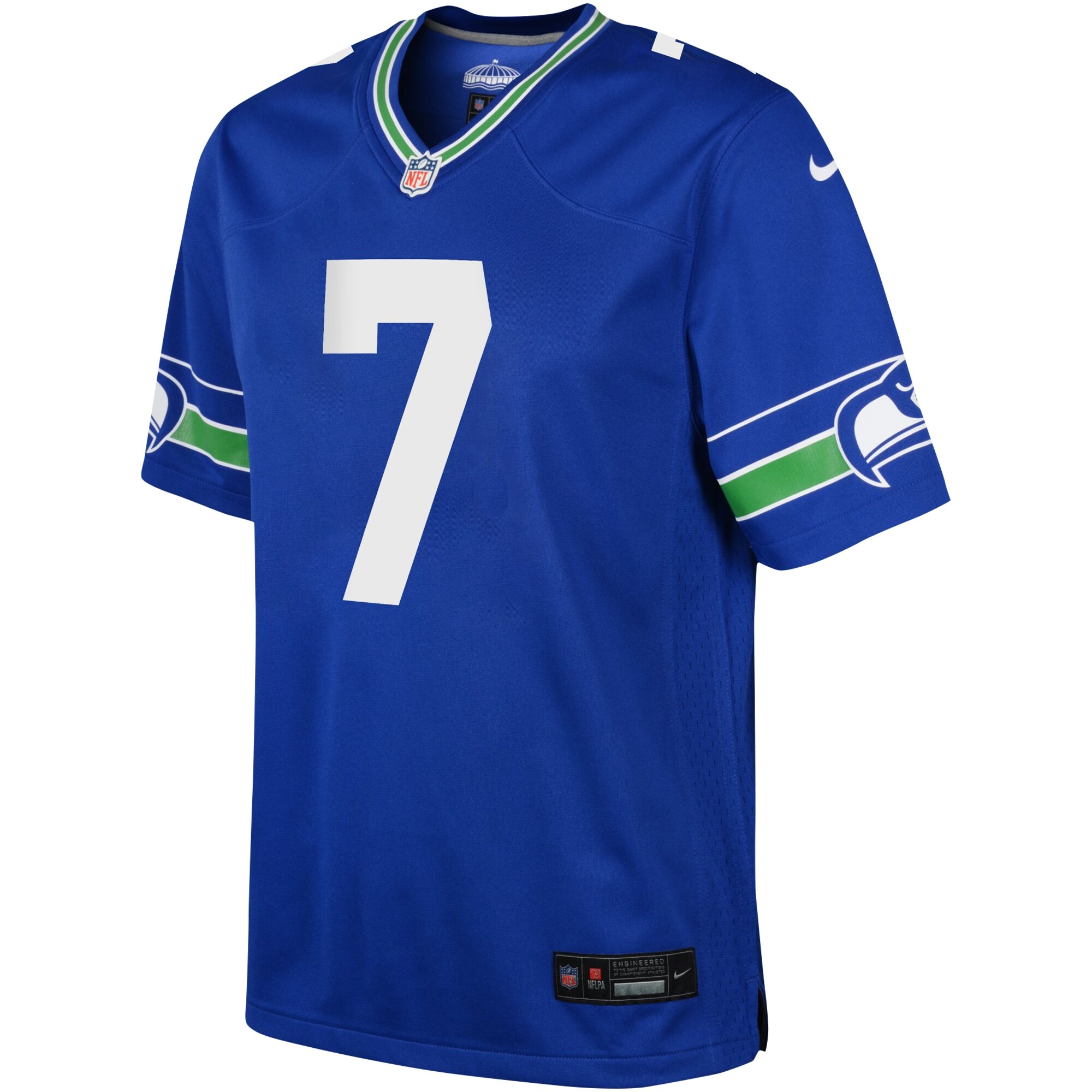 Geno Smith Seattle Seahawks Nike Youth Game Jersey – Royal Clowdercats