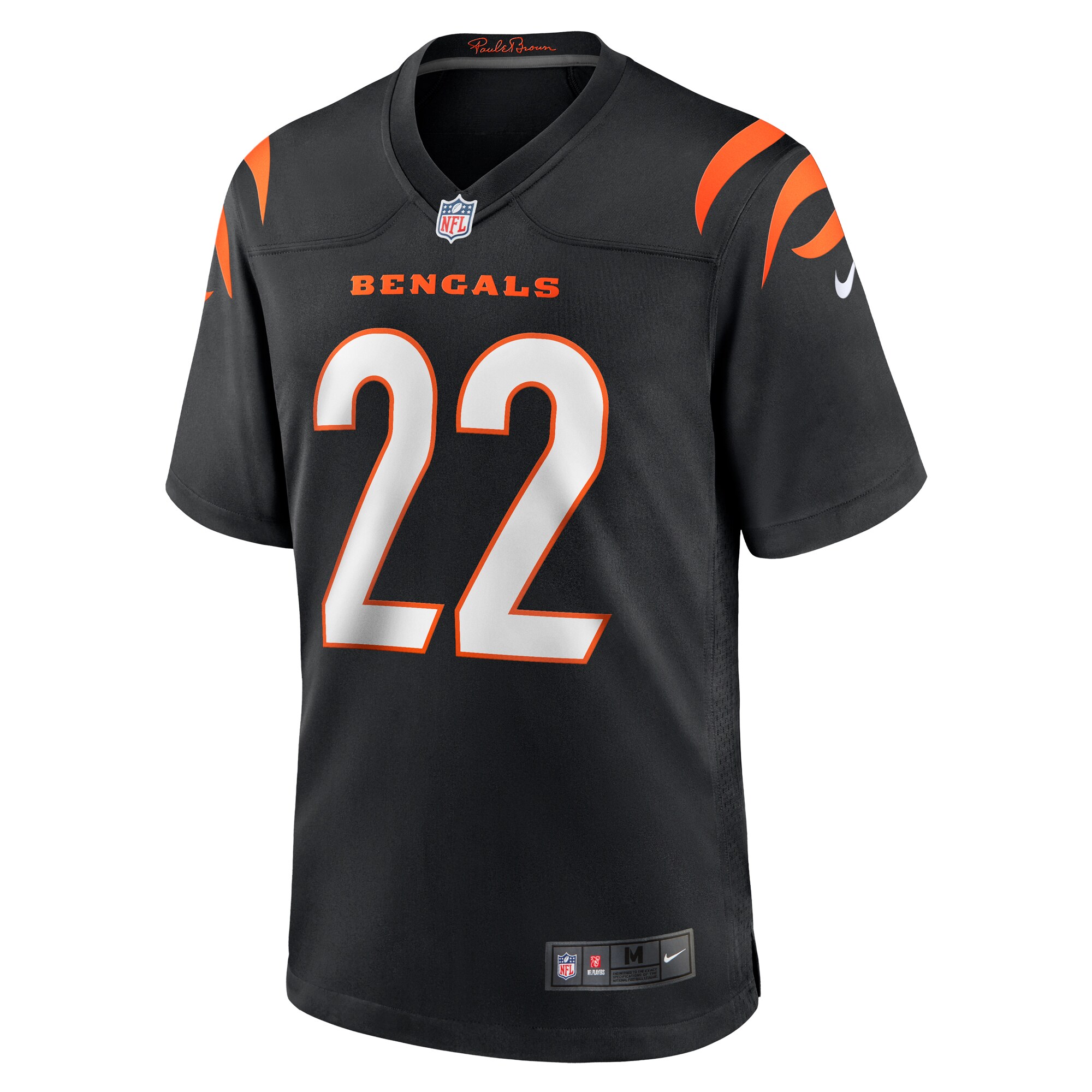 Geno Stone Cincinnati Bengals Nike Game Jersey – Black Clowdercats