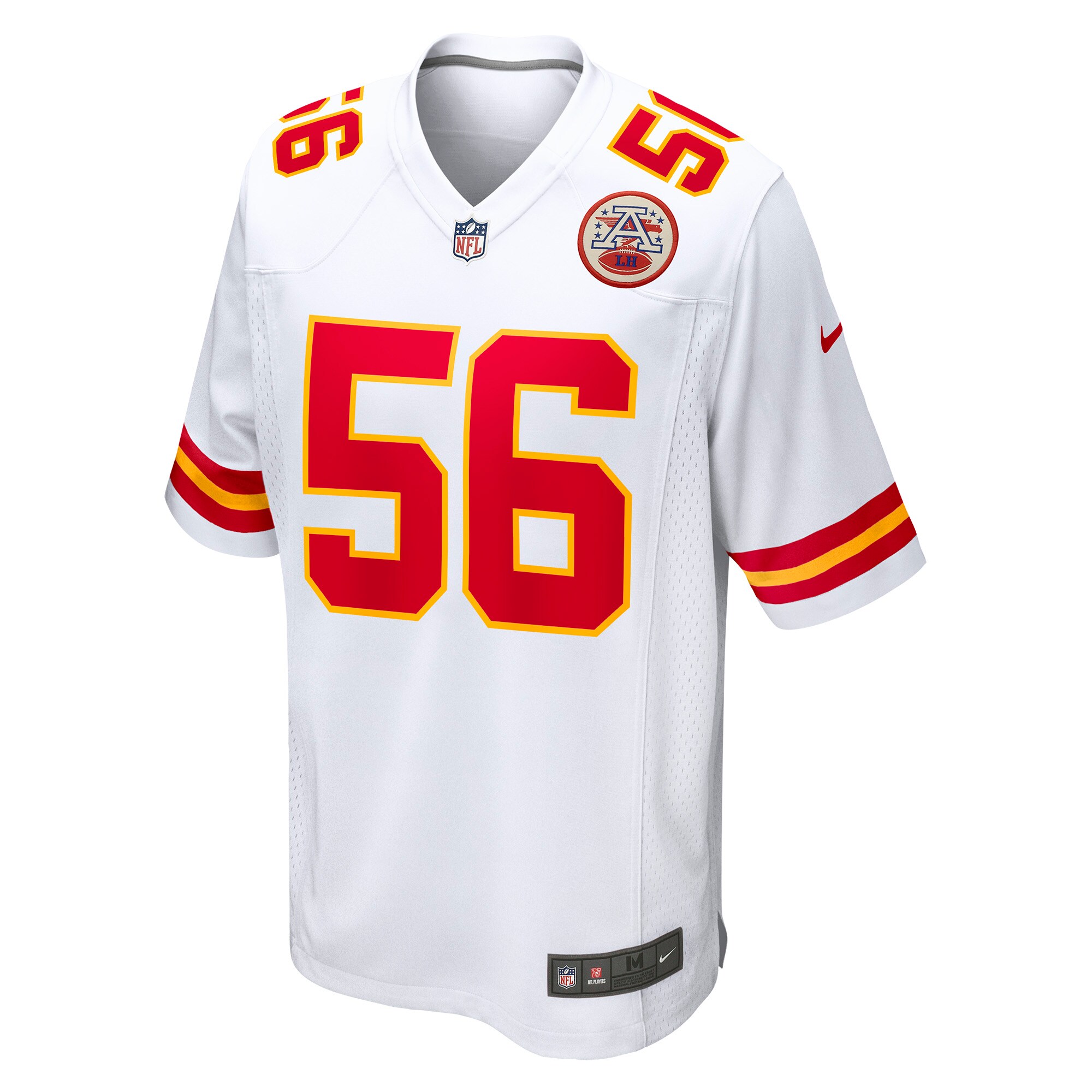 George Karlaftis Kansas City Chiefs Nike Away Game Player Jersey – White Clowdercats