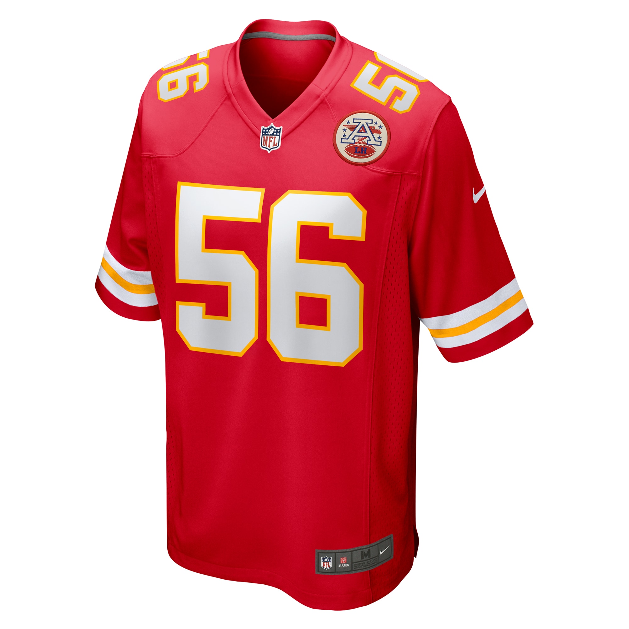 George Karlaftis Kansas City Chiefs Nike Player Game Jersey – Red Clowdercats