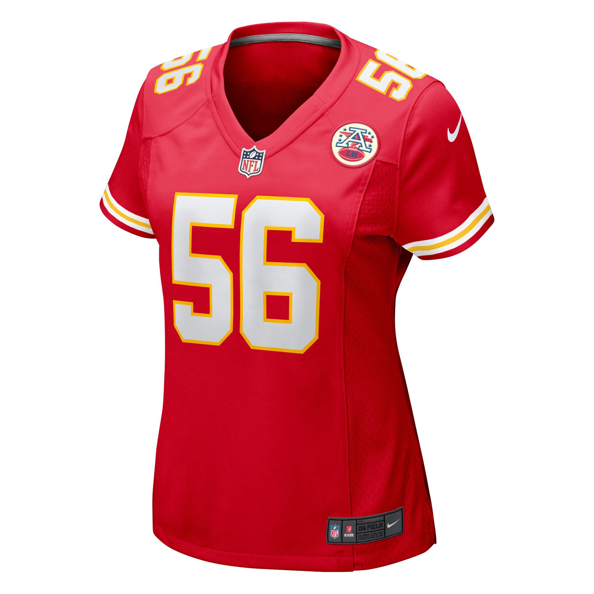 George Karlaftis Kansas City Chiefs Nike Women’s Game Player Jersey – Red Clowdercats