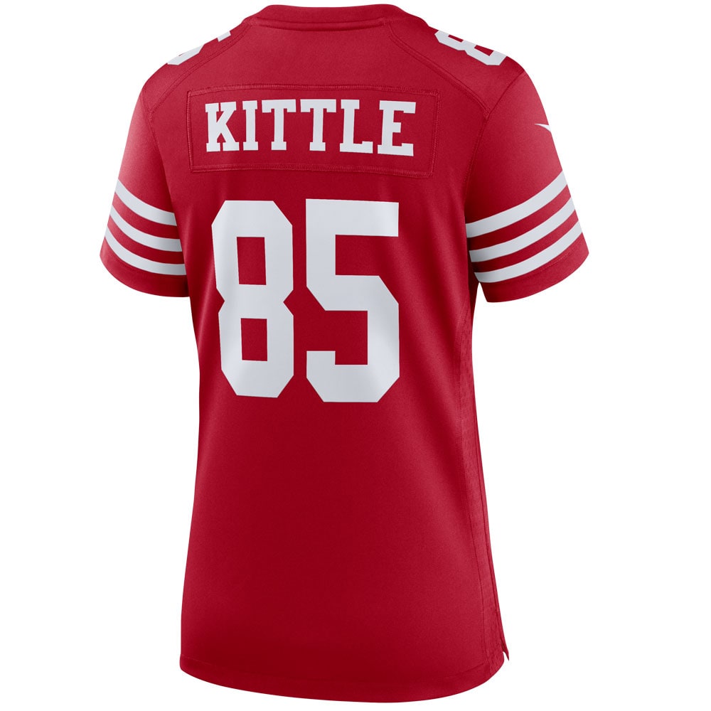 George Kittle San Francisco 49ers Nike Women’s Player Jersey – Scarlet Clowdercats