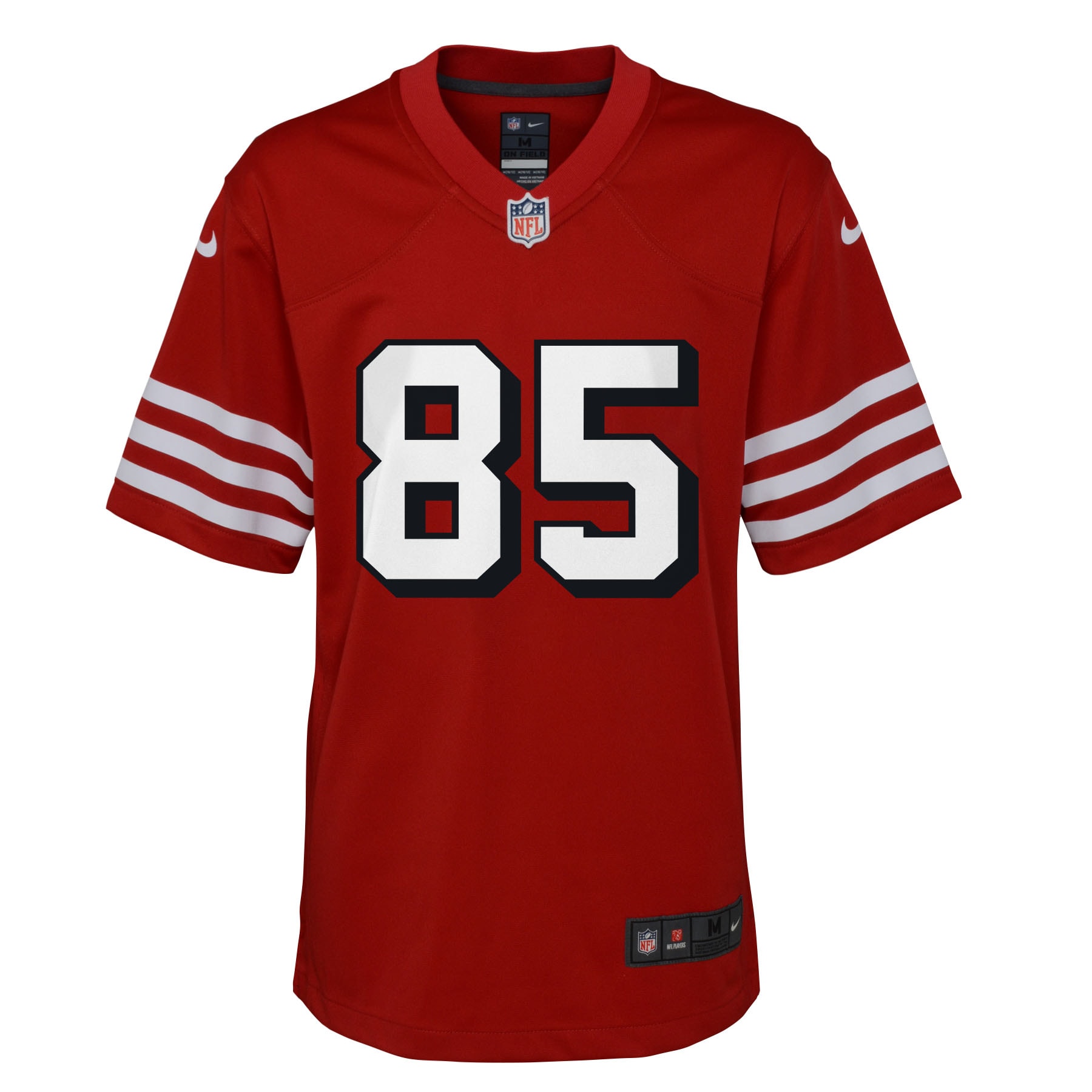 George Kittle San Francisco 49ers Nike Youth Game Jersey – Scarlet Clowdercats