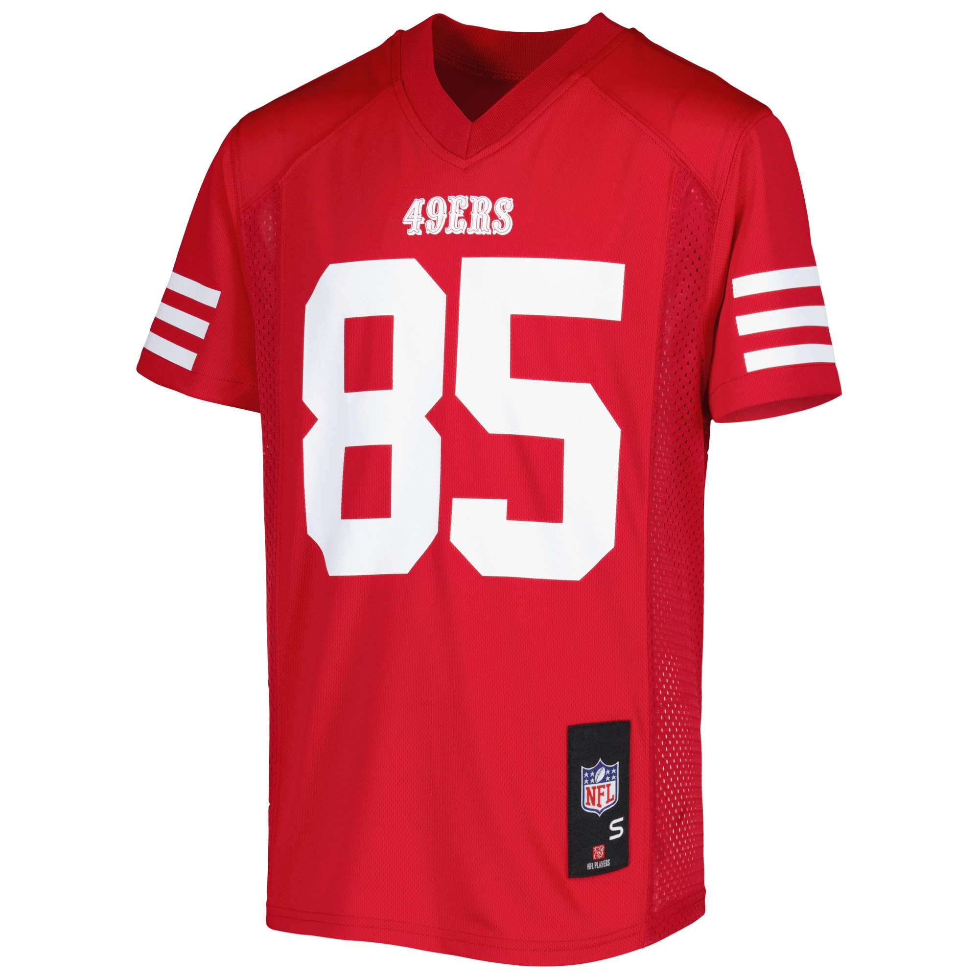George Kittle San Francisco 49ers Youth Team Replica Player Jersey – Scarlet Clowdercats