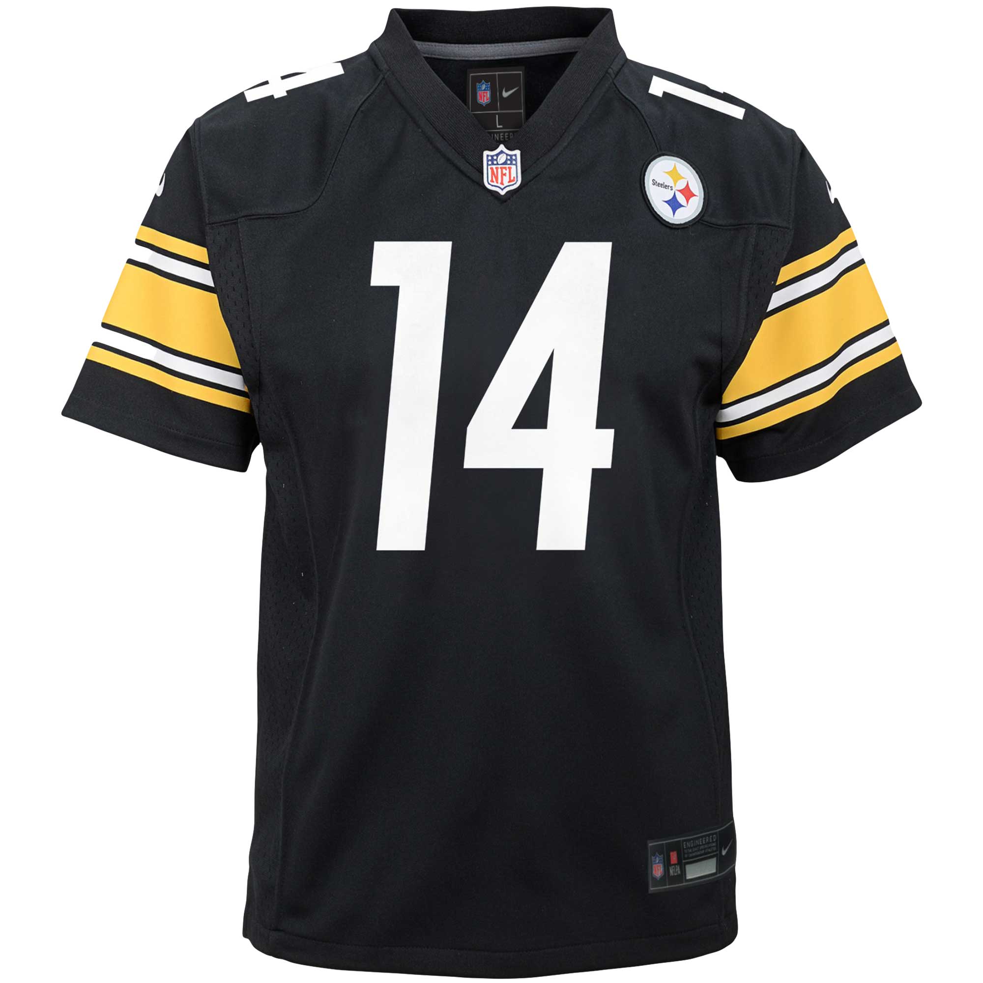 George Pickens Pittsburgh Steelers Nike Youth Game Jersey – Black Clowdercats