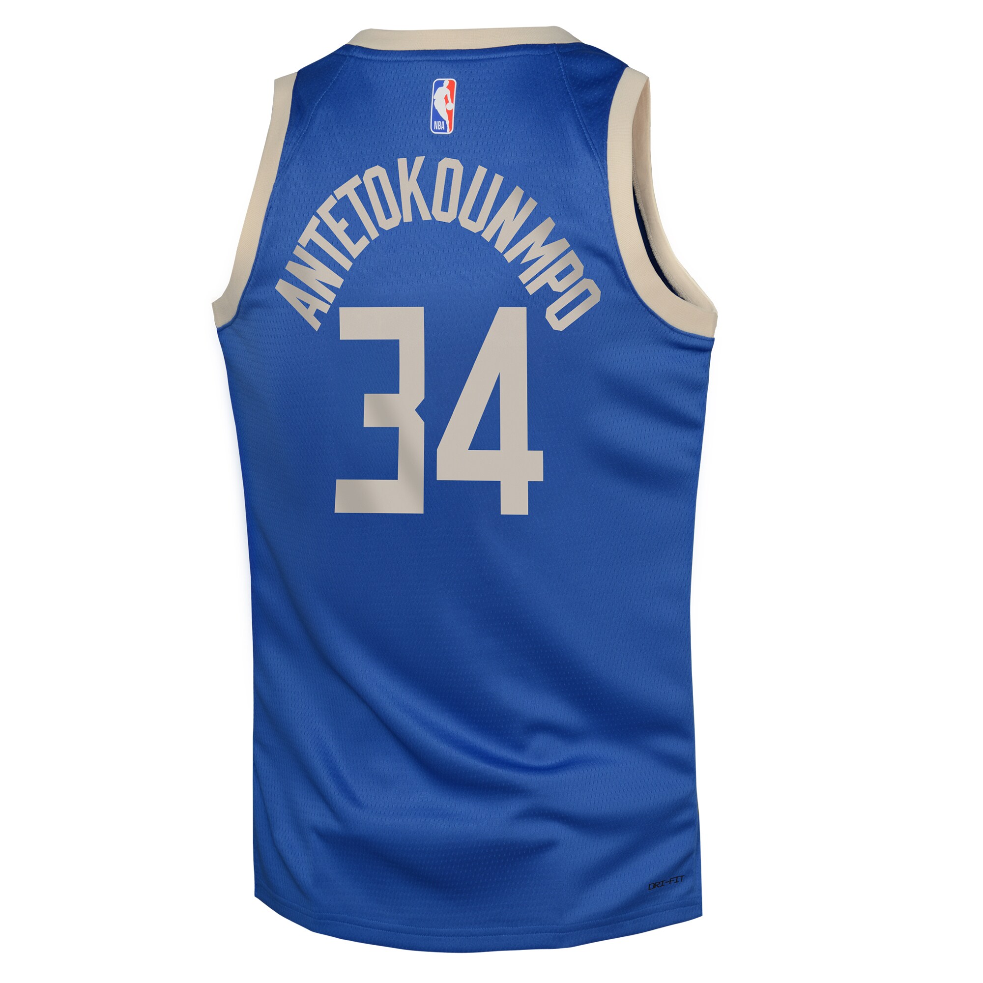 Giannis Antetokounmpo Milwaukee Bucks Nike Youth 2024/25 Swingman Player Jersey – City Edition – Royal Clowdercats