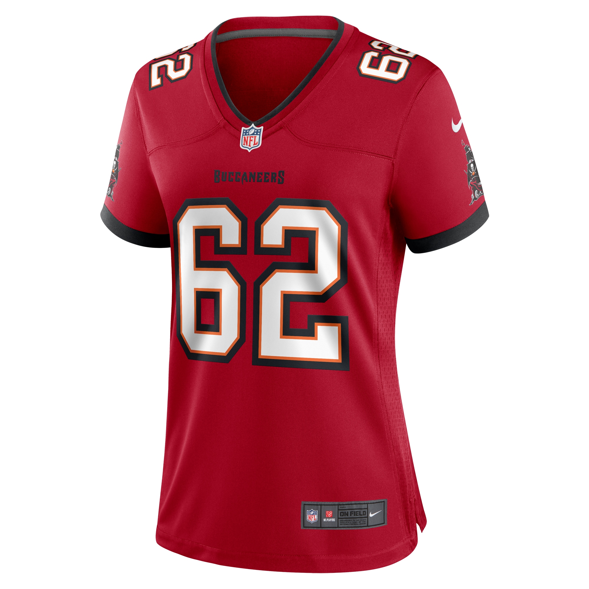 Graham Barton Tampa Bay Buccaneers Nike Women’s Game Jersey – Red Clowdercats