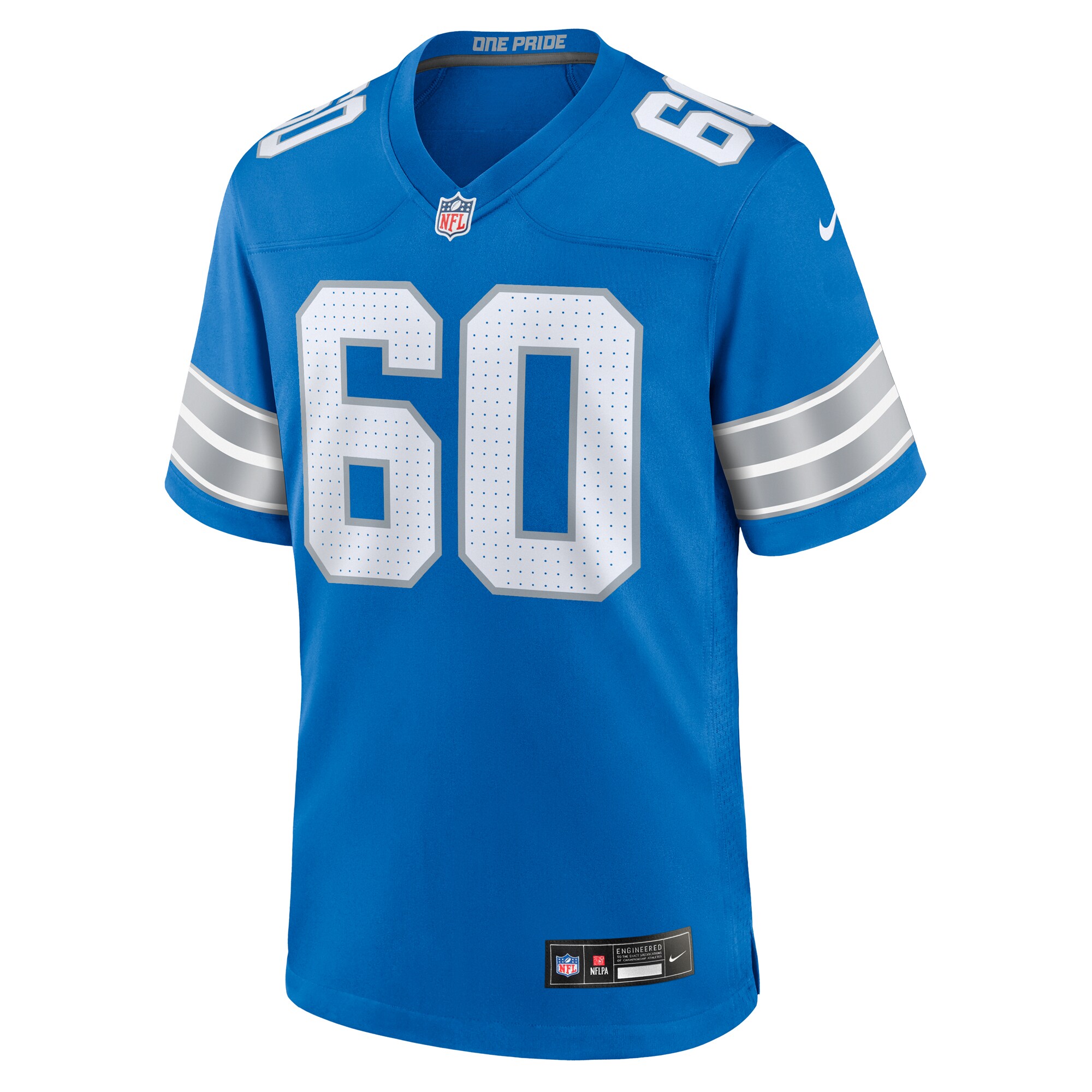 Graham Glasgow Detroit Lions Nike Team Game Jersey – Blue Clowdercats