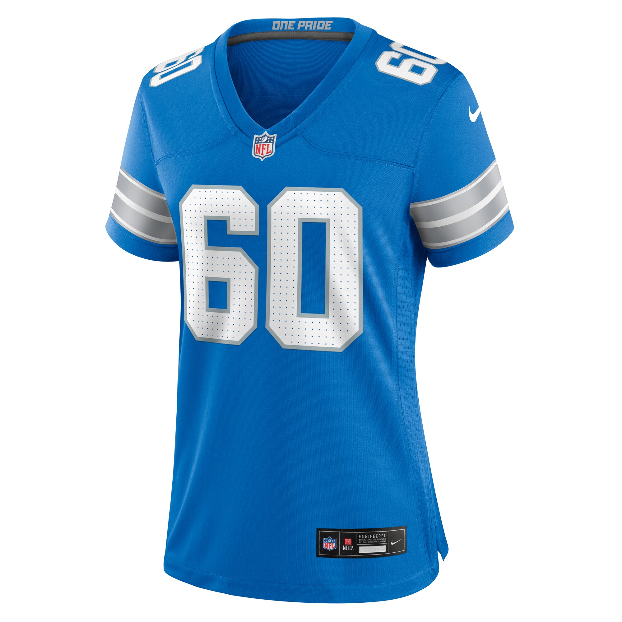 Graham Glasgow Detroit Lions Nike Women’s Team Game Jersey – Blue Clowdercats