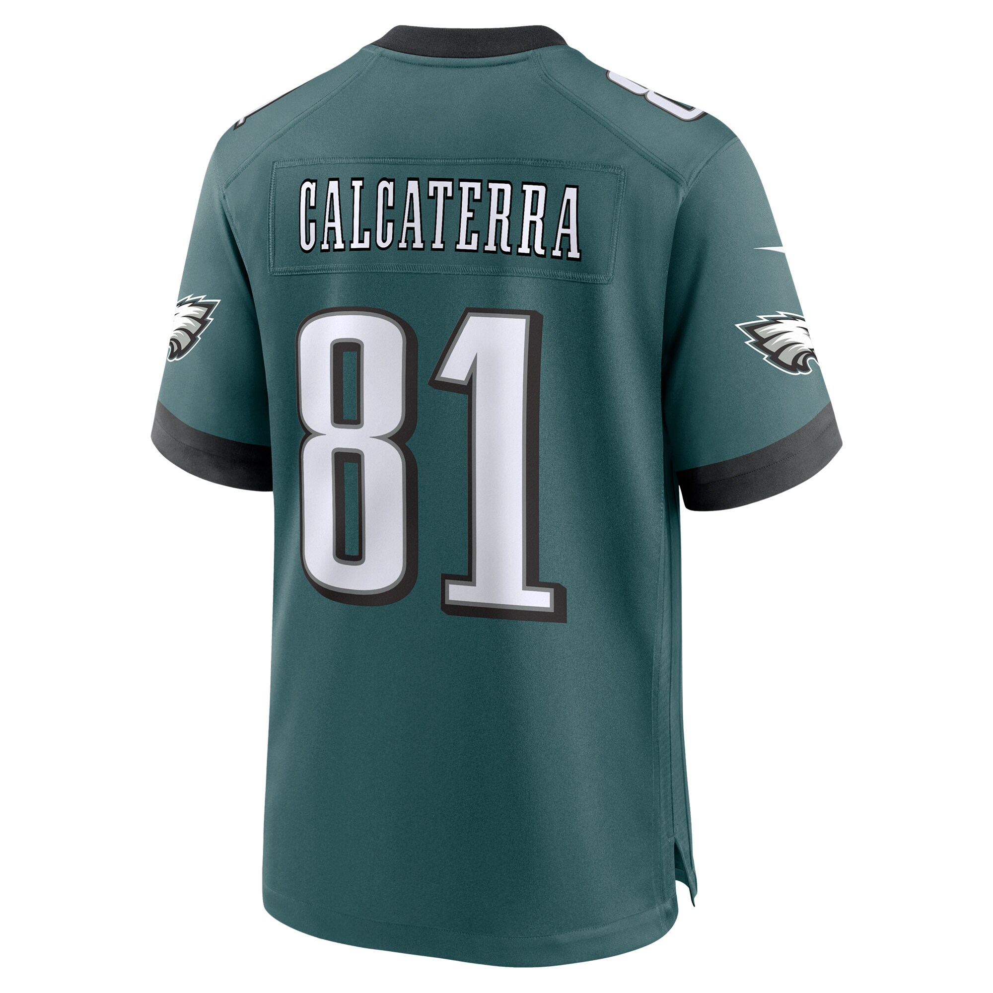 Grant Calcaterra Philadelphia Eagles Nike Team Game Jersey – Midnight Green Clowdercats