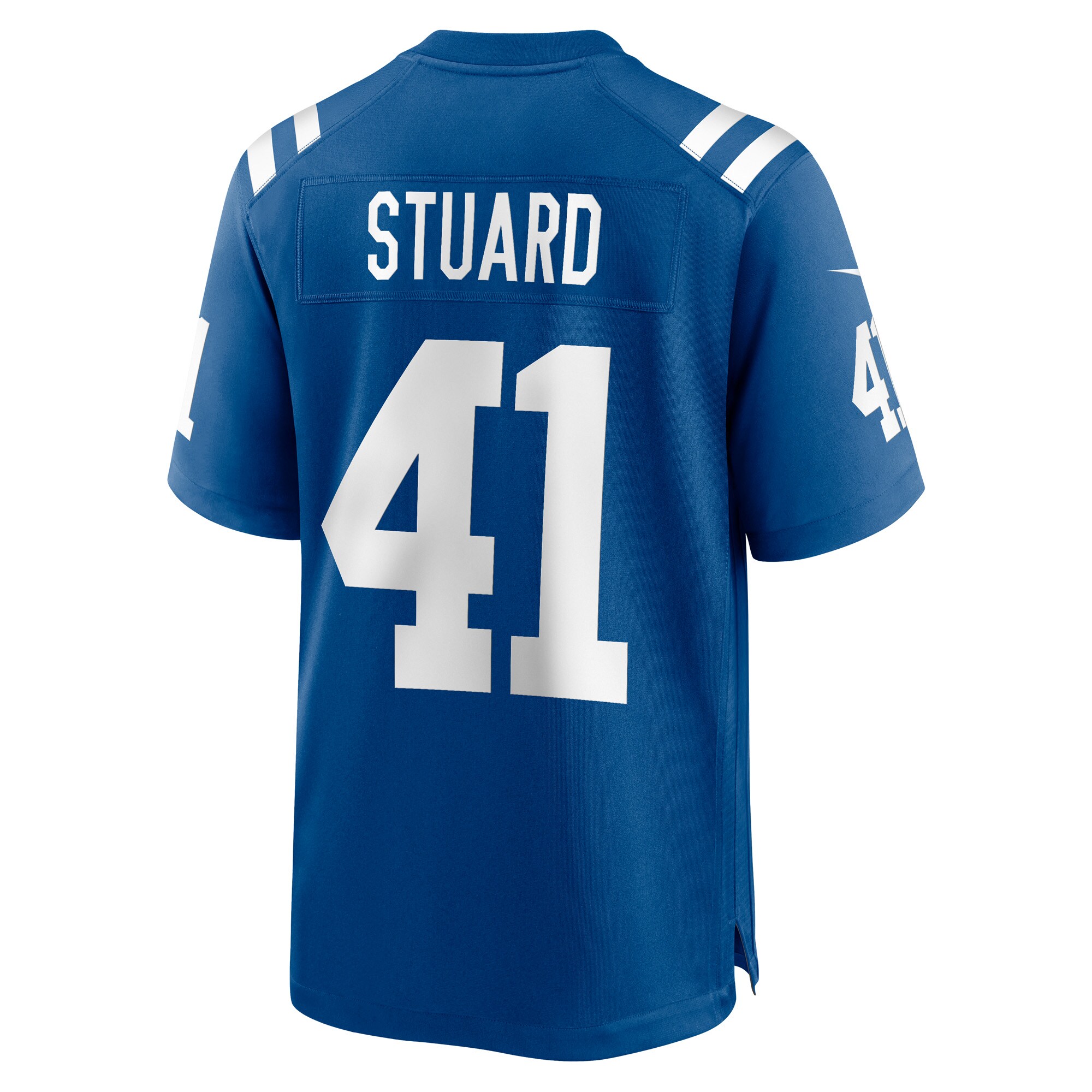 Grant Stuard Indianapolis Colts Nike Game Player Jersey – Royal Clowdercats