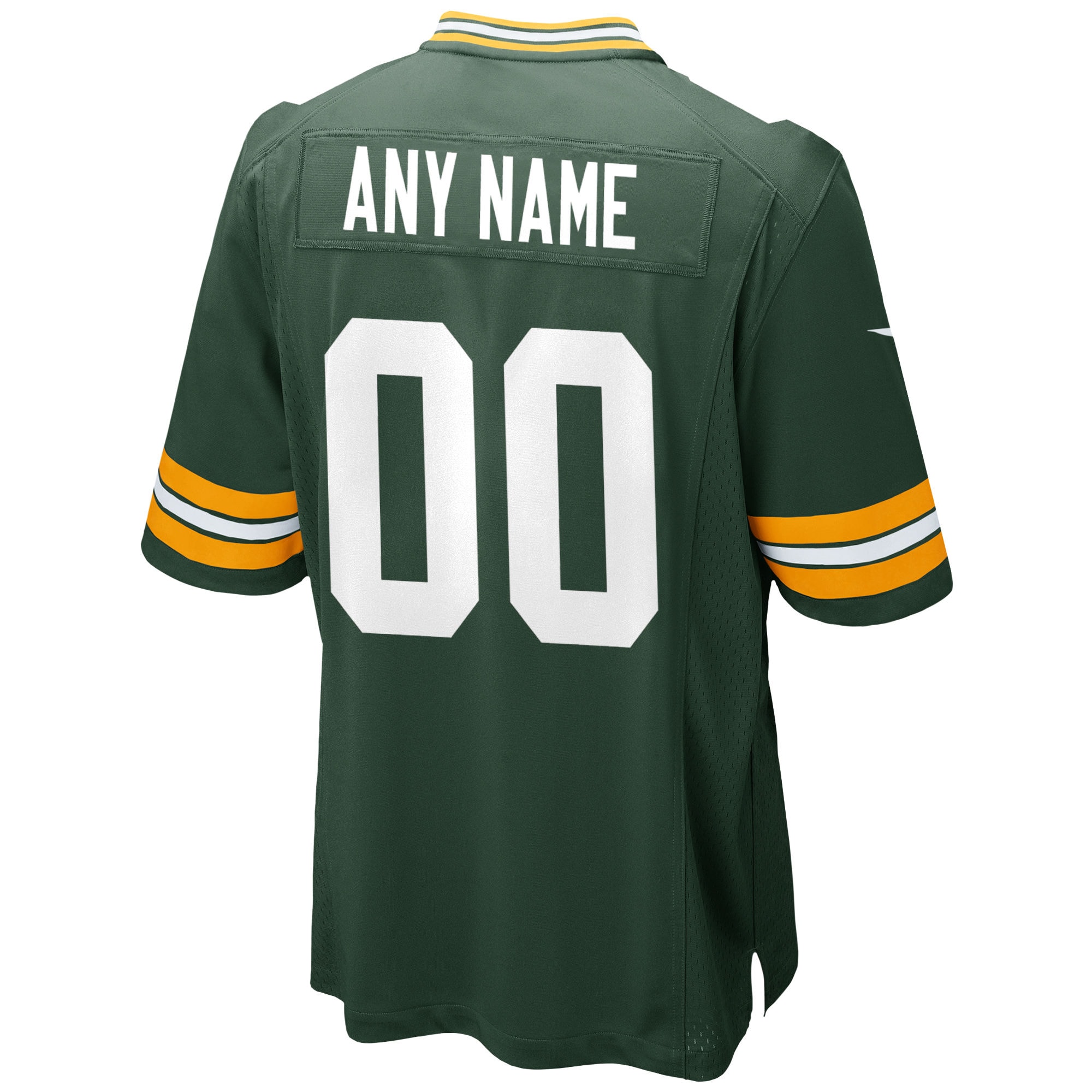 Green Bay Packers Nike Custom Game Jersey – Green Clowdercats