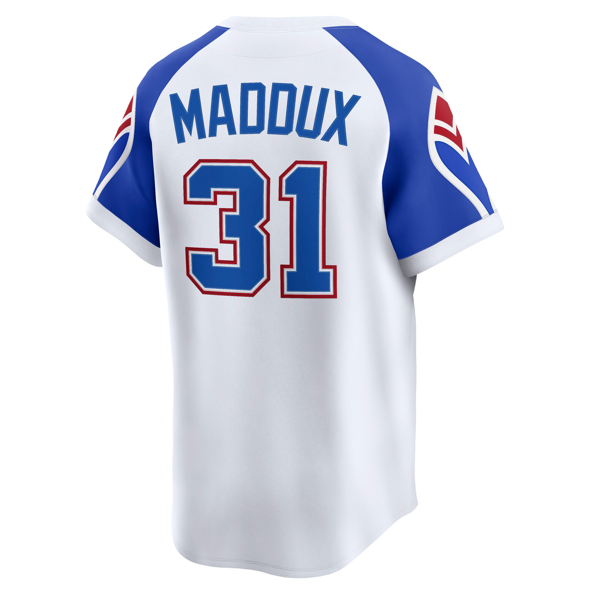 Greg Maddux Atlanta Braves Nike Throwback Cooperstown Collection Limited Jersey – White