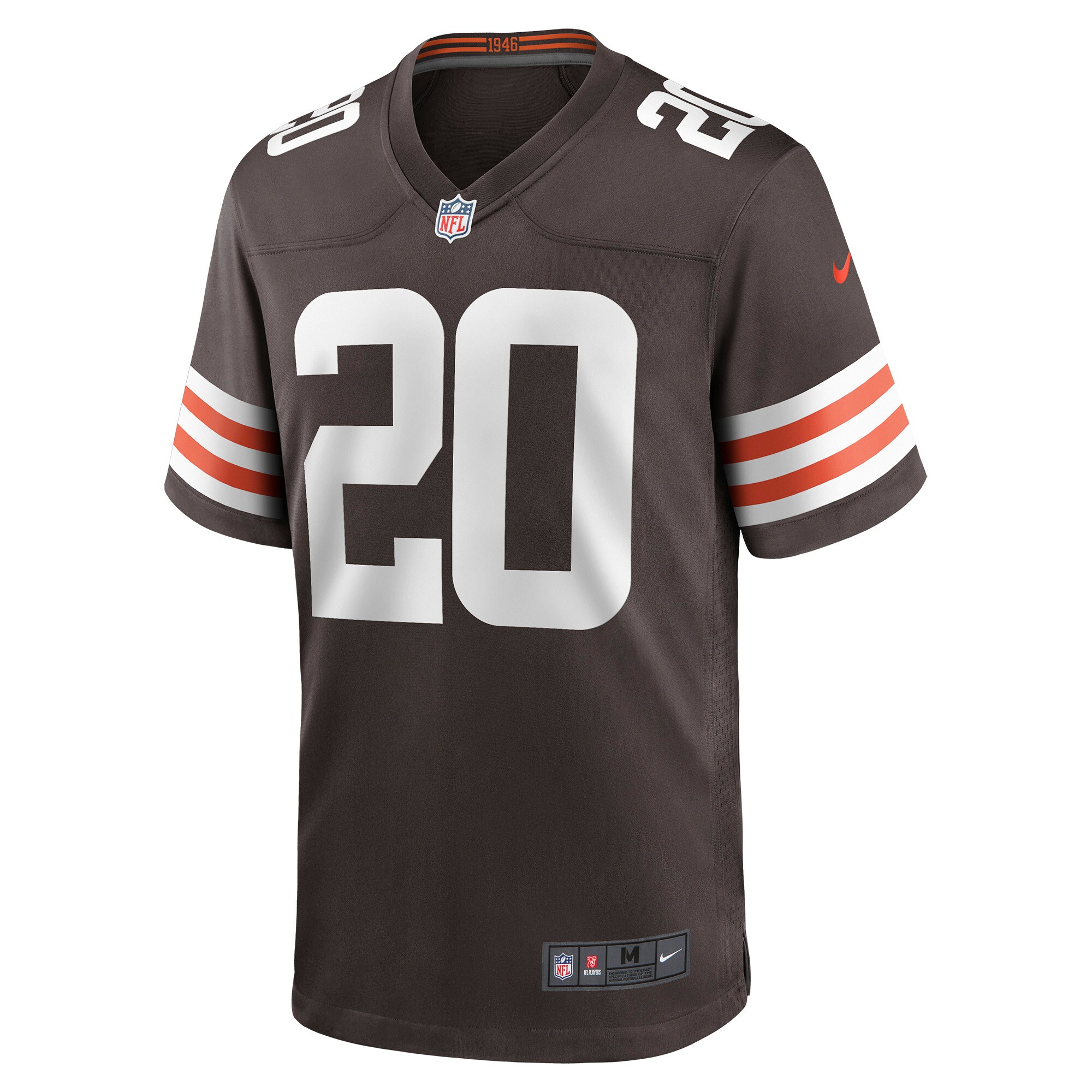 Greg Newsome II Cleveland Browns Nike Game Jersey – Brown Clowdercats
