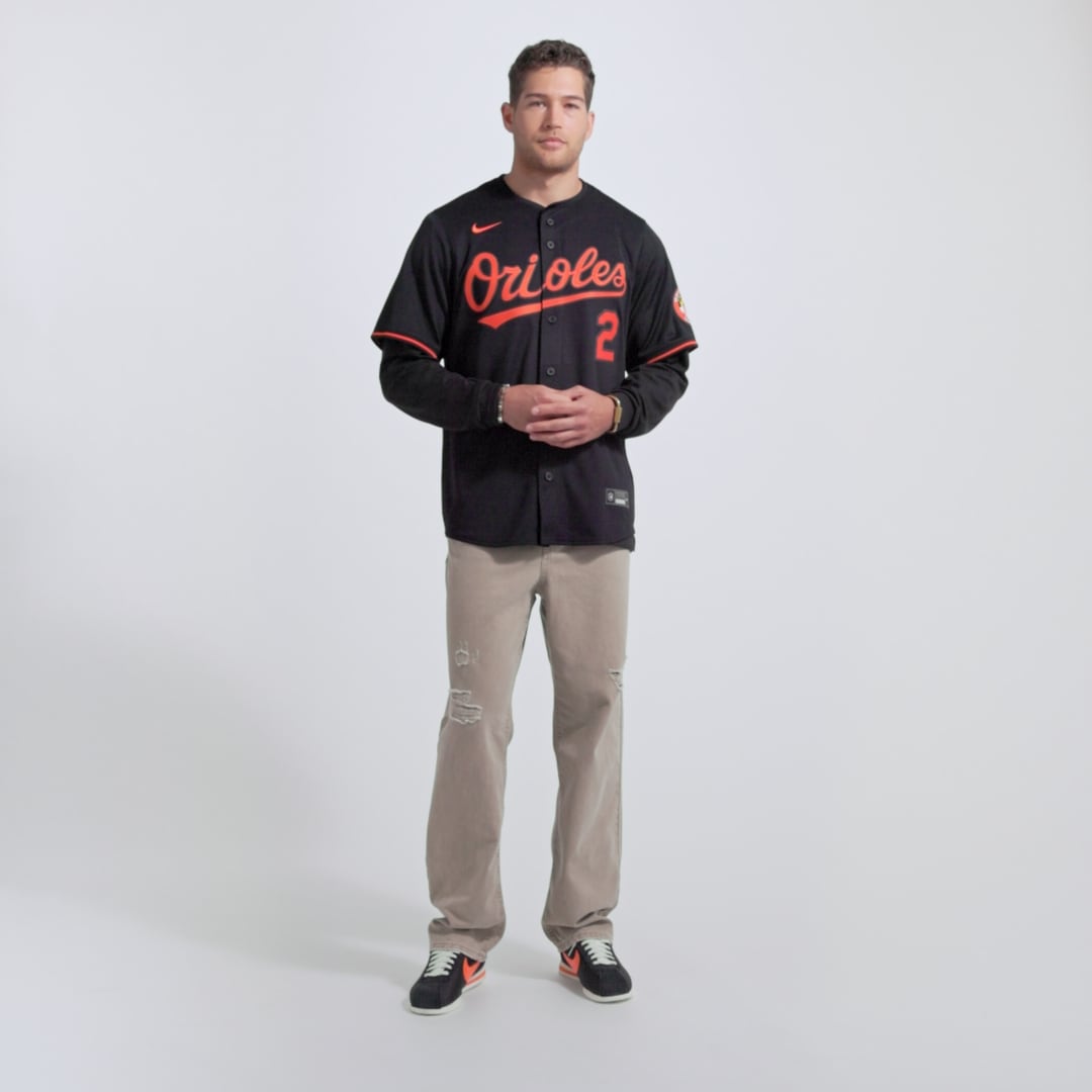 Gunnar Henderson Baltimore Orioles Nike Alternate Limited Player Jersey – Black