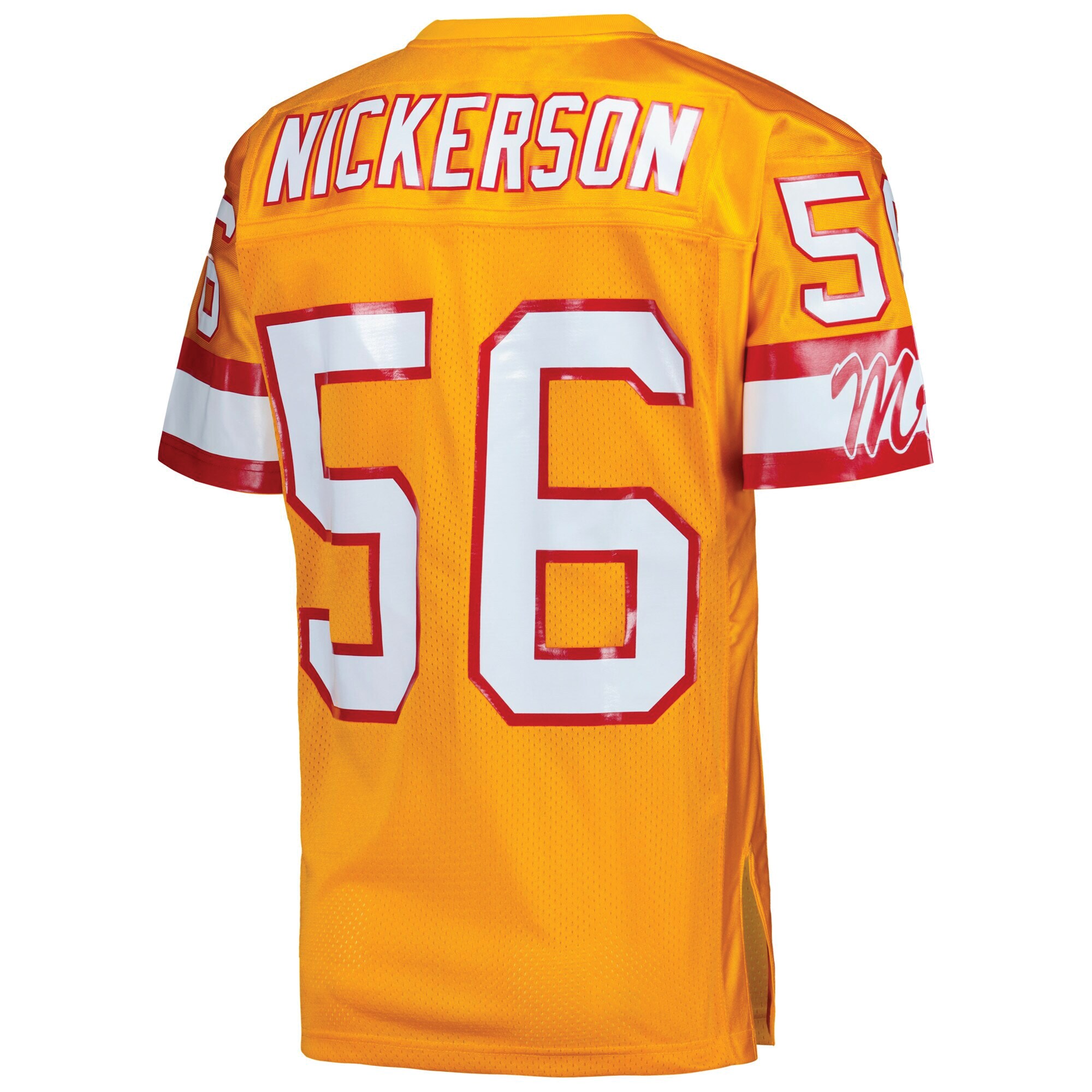 Hardy Nickerson Tampa Bay Buccaneers 1993 Mitchell & Ness Authentic Throwback Retired Player Jersey – Orange Clowdercats