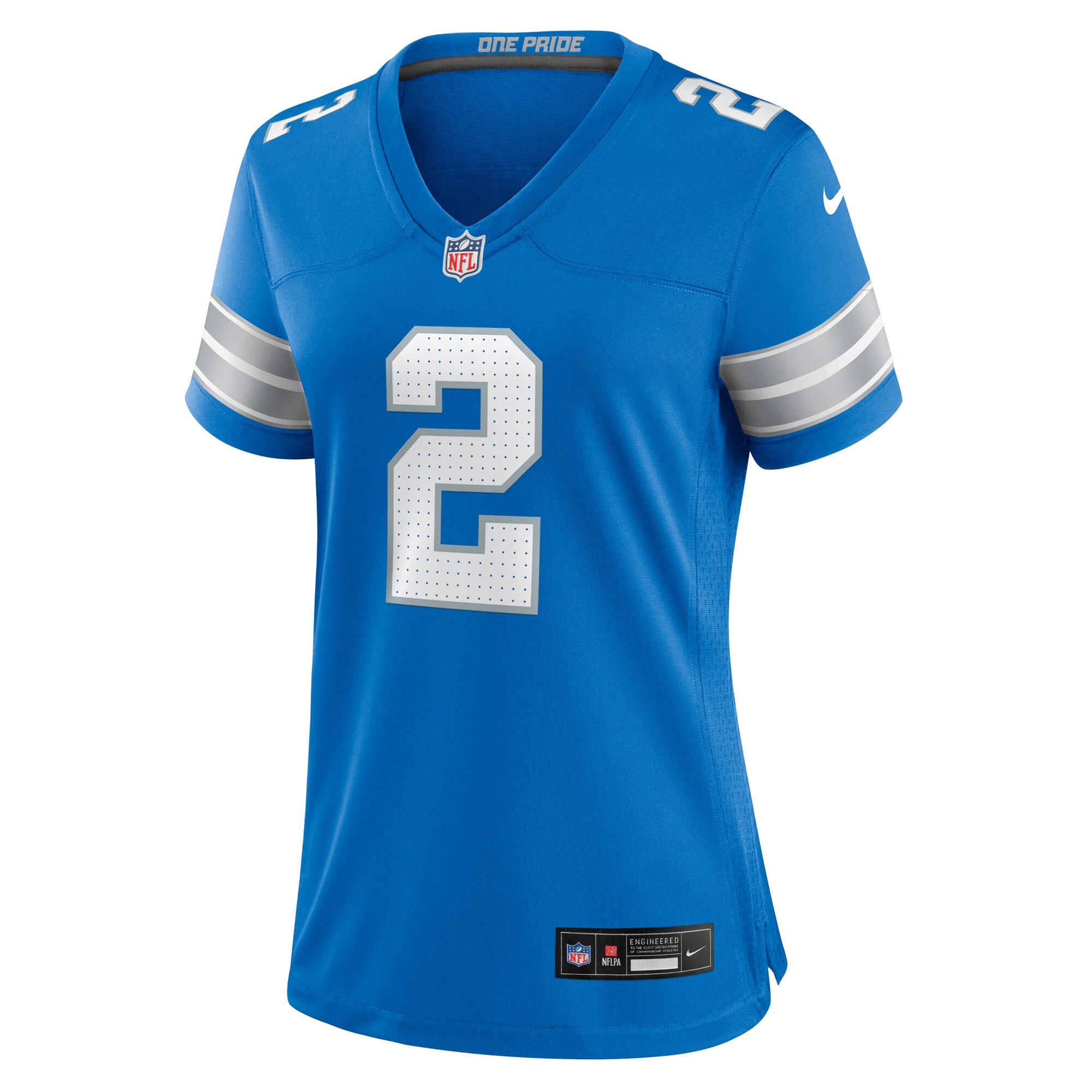Hendon Hooker Detroit Lions Nike Women’s Team Game Jersey – Blue Clowdercats