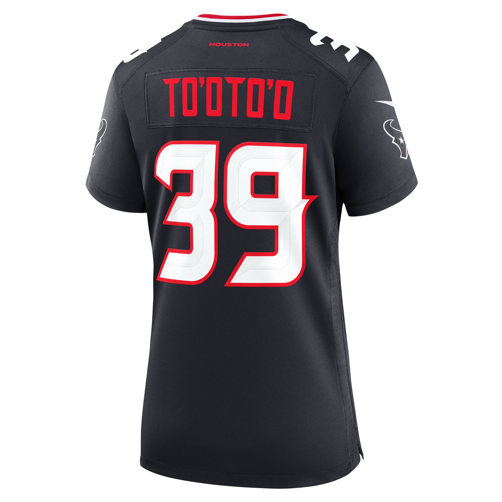 Henry To’oto’o Houston Texans Nike Women’s Team Game Jersey – Navy Clowdercats