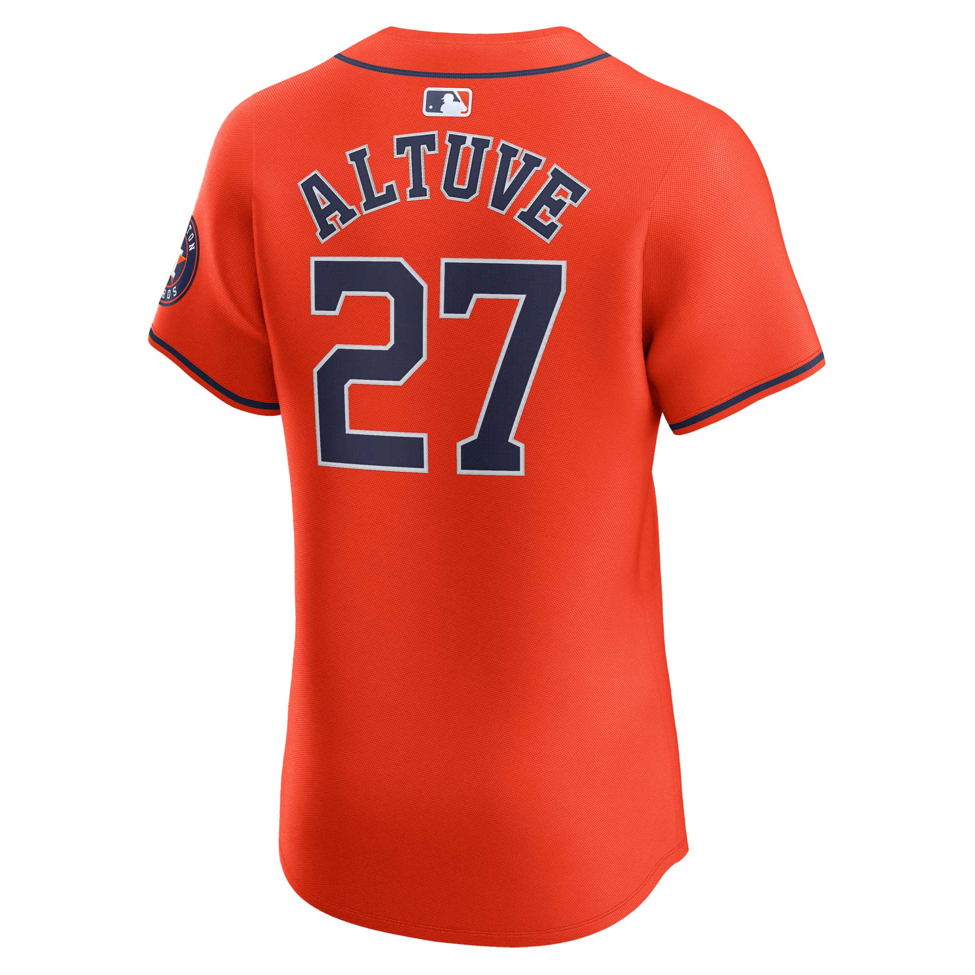 Houston Astros Nike Home Vapor Premier Elite Patch Jersey – White