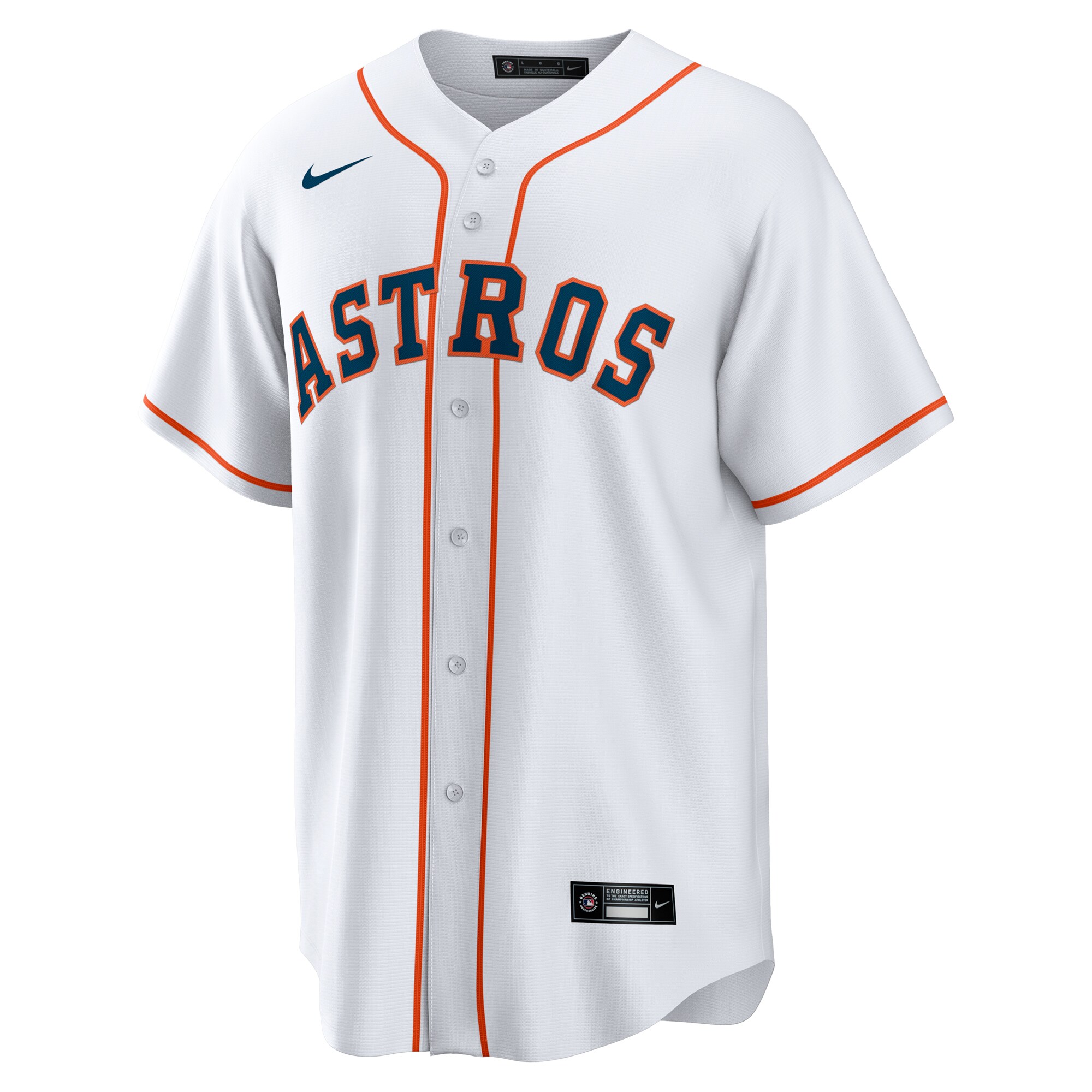 Hunter Brown Houston Astros Nike Home Replica Jersey – White