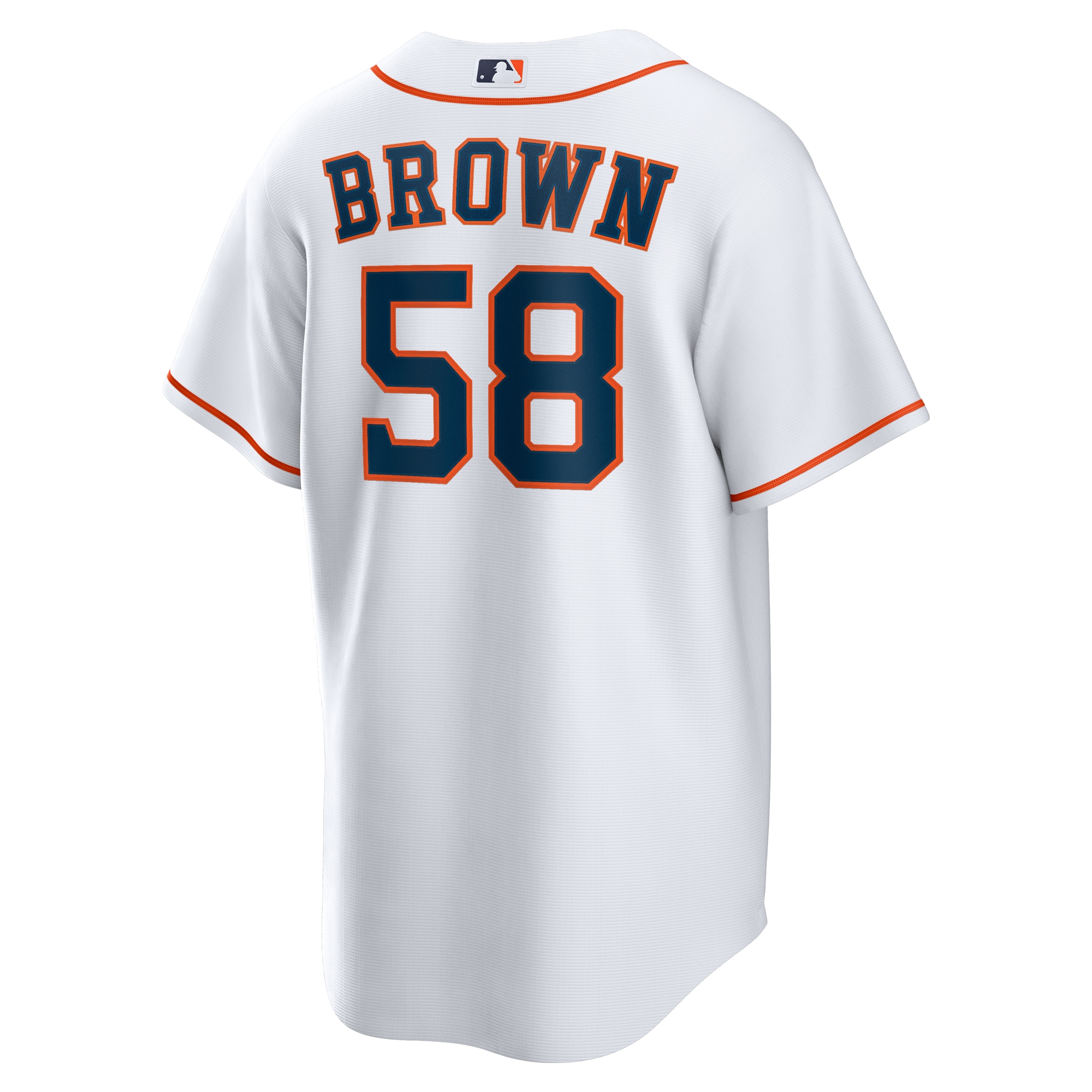 Hunter Brown Houston Astros Nike Home Replica Jersey – White