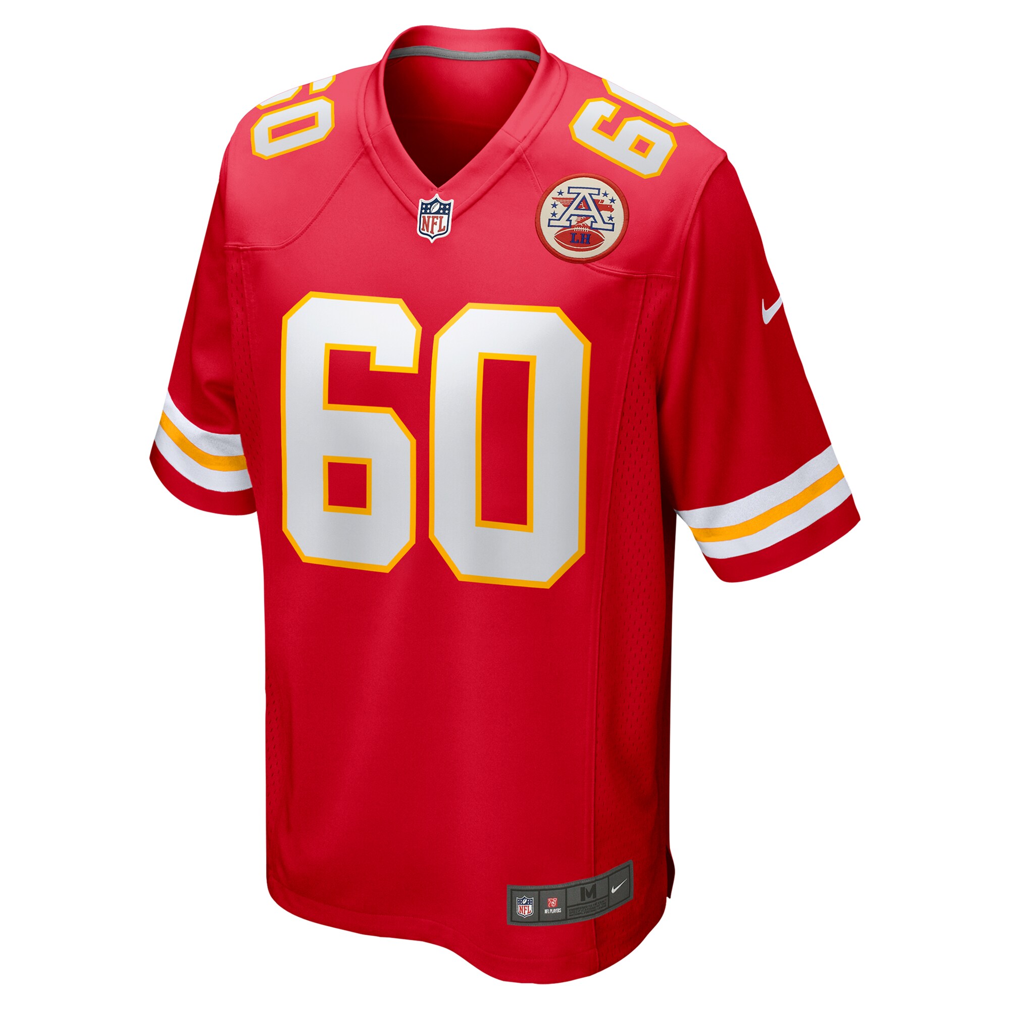 Hunter Nourzad Kansas City Chiefs Nike Game Jersey – Red Clowdercats