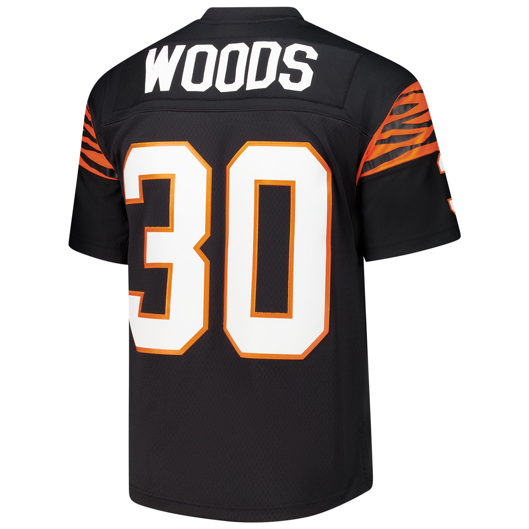 Ickey Woods Cincinnati Bengals Mitchell & Ness 1988 Legacy Replica Jersey – Black Clowdercats