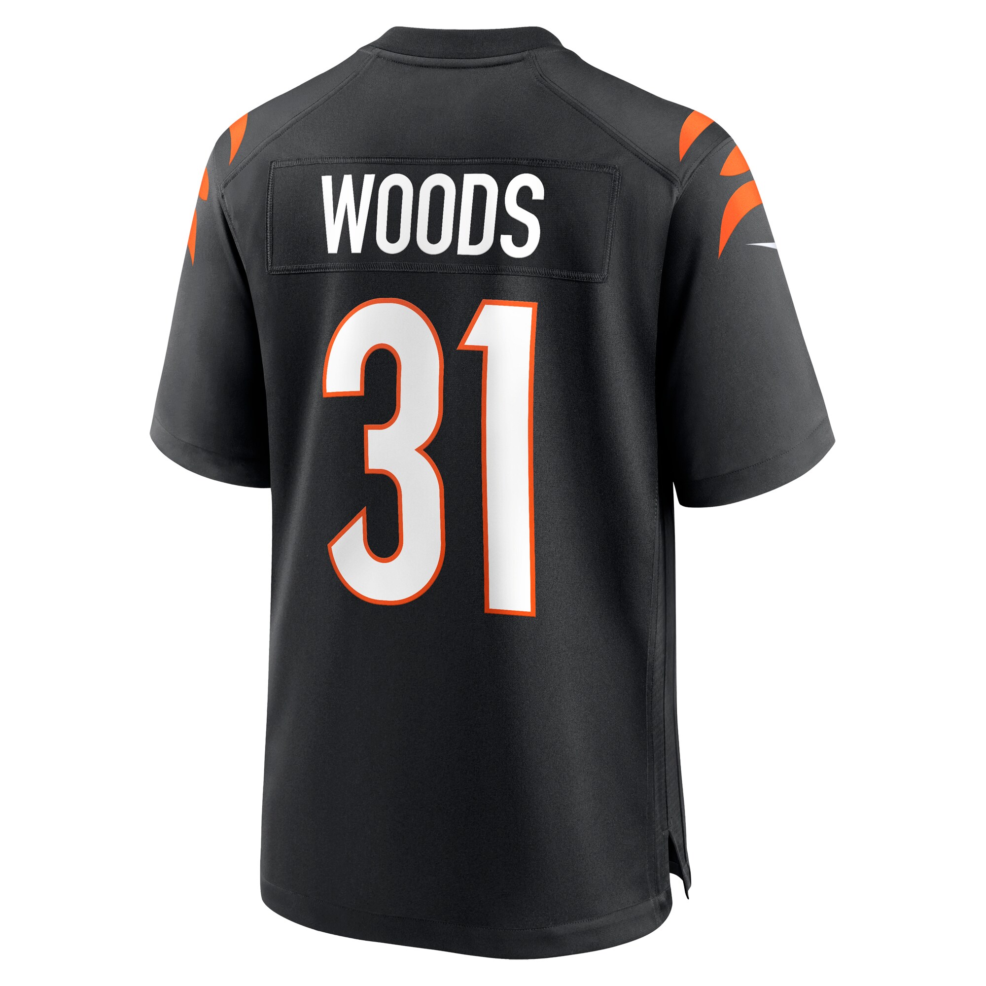 Ickey Woods Cincinnati Bengals Nike Retired Player Game Jersey – Black Clowdercats