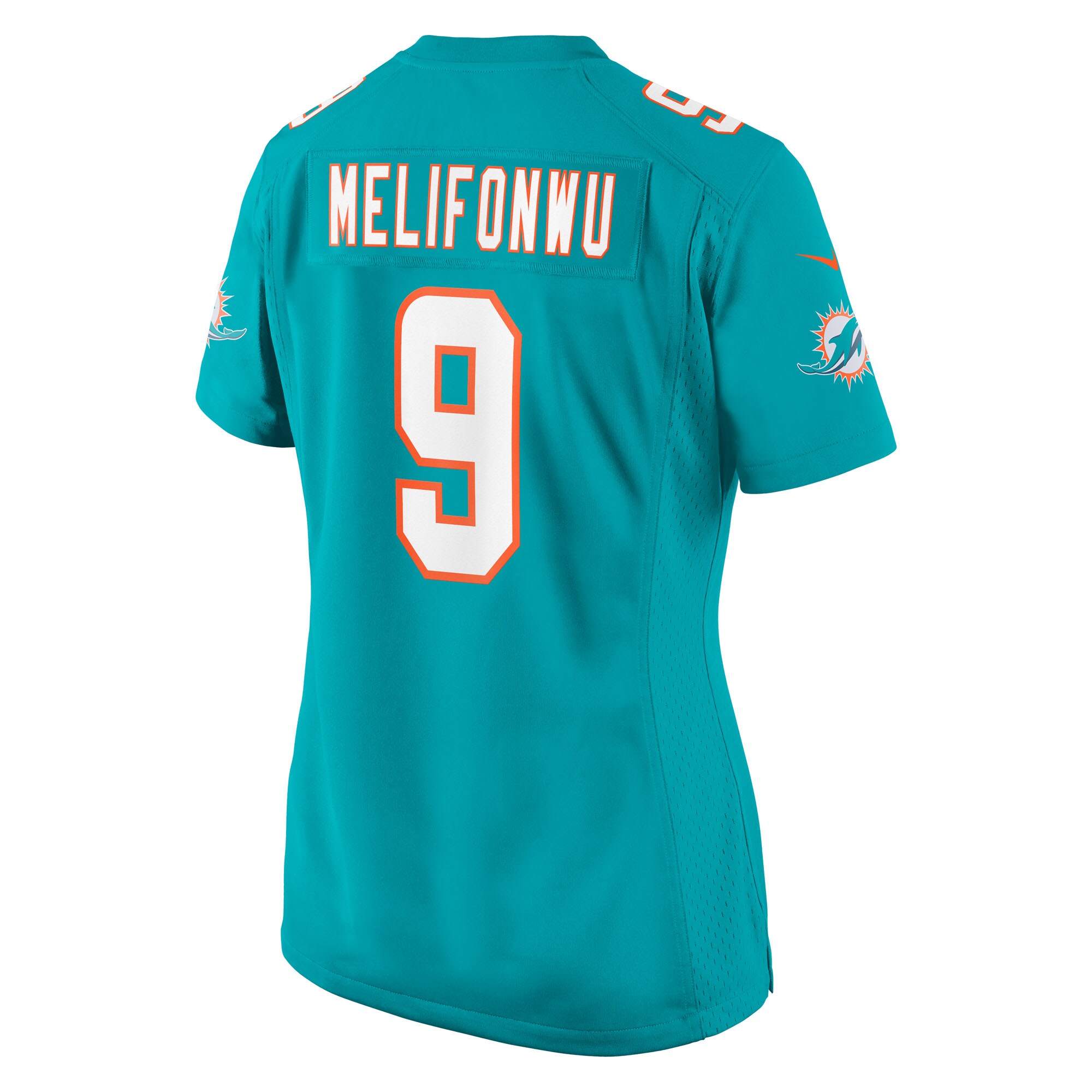 Ifeatu Melifonwu Miami Dolphins Nike Women’s Team Game Jersey – Aqua Clowdercats