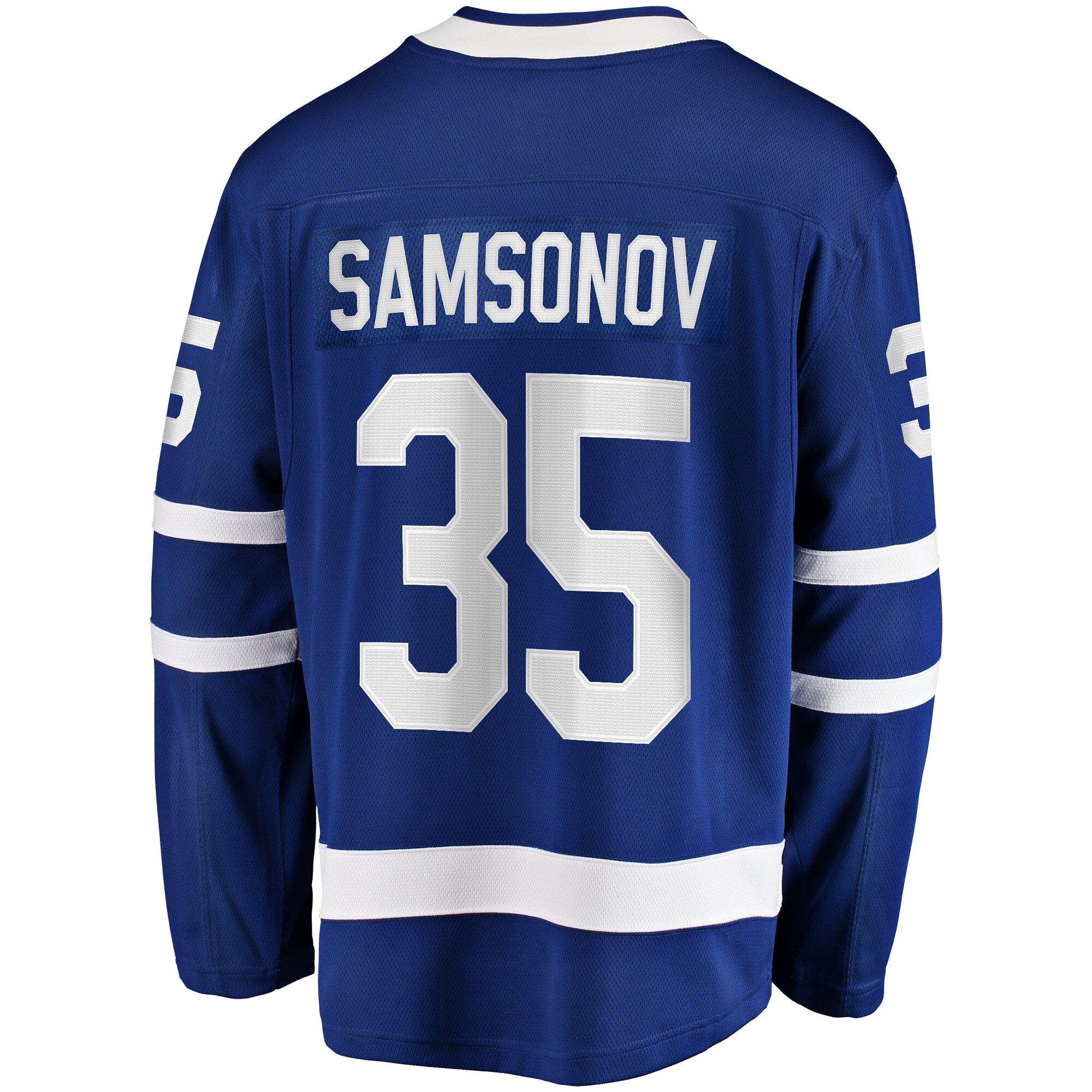 Ilya Samsonov Toronto Maple Leafs Fanatics Home Breakaway Player Jersey – Blue Clowdercats
