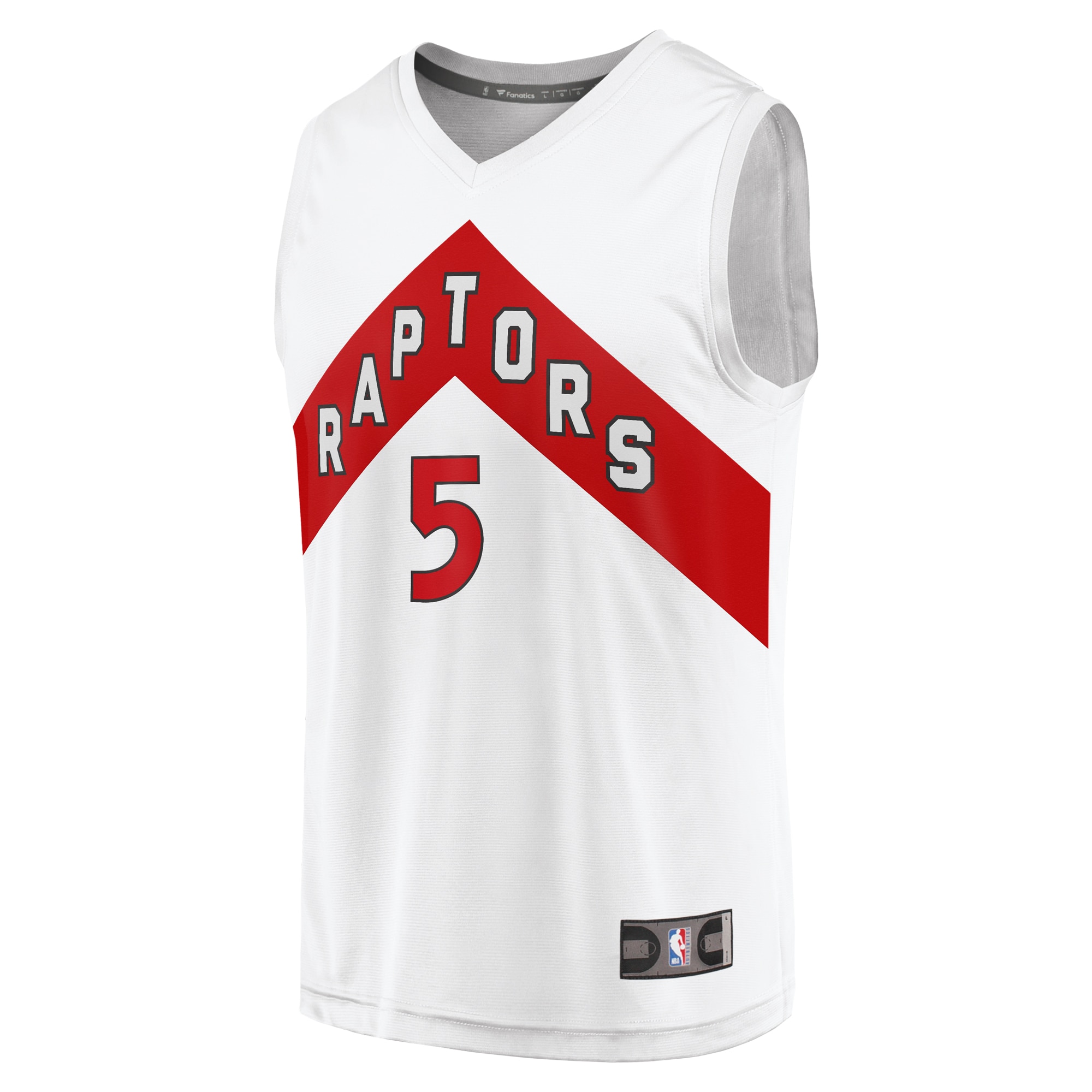 Immanuel Quickley Toronto Raptors Fanatics Fast Break Player Jersey – Association Edition – White Clowdercats