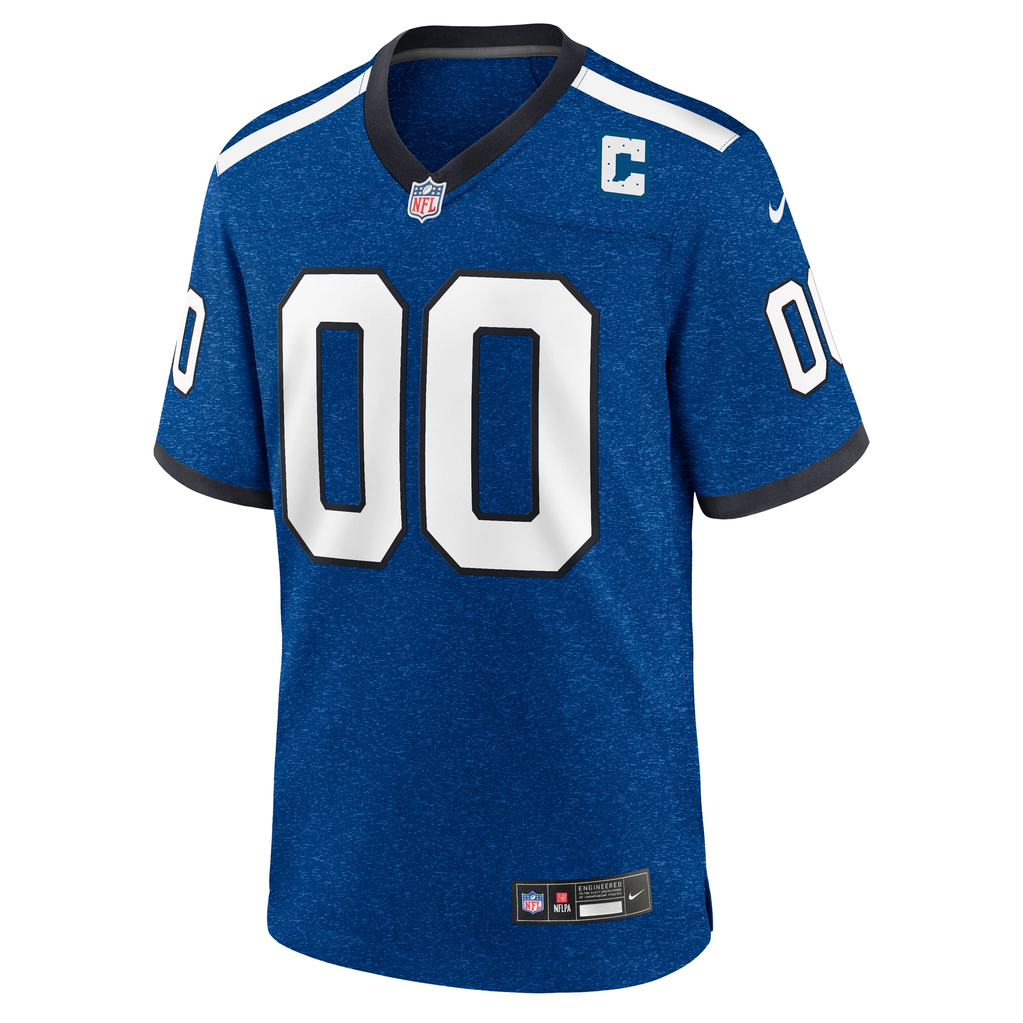 Indiana Nights Indianapolis Colts Nike Alternate Custom Game Jersey – Blue Clowdercats