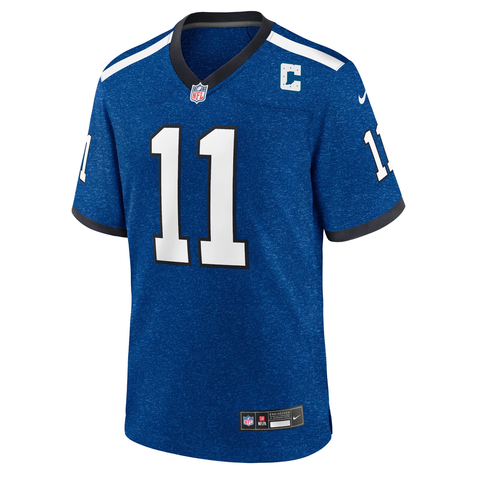 Indiana Nights Michael Pittman Jr. Indianapolis Colts Nike Alternate Game Jersey – Blue Clowdercats