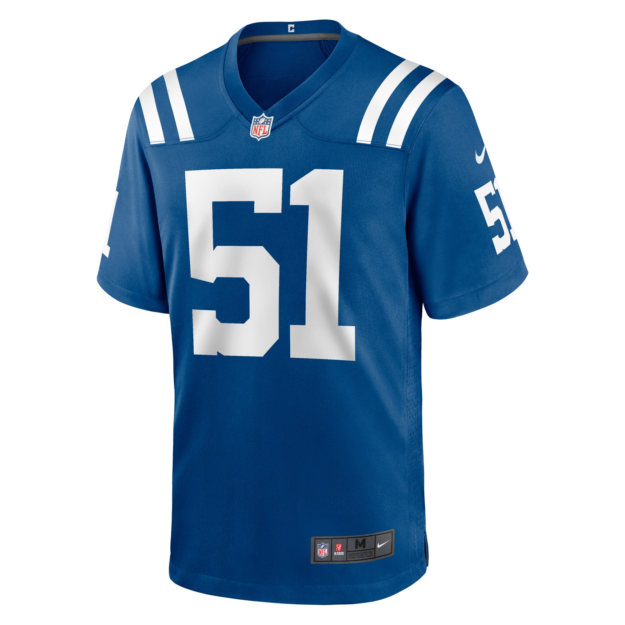 Indianapolis Colts Nike Game Jersey – Royal Clowdercats