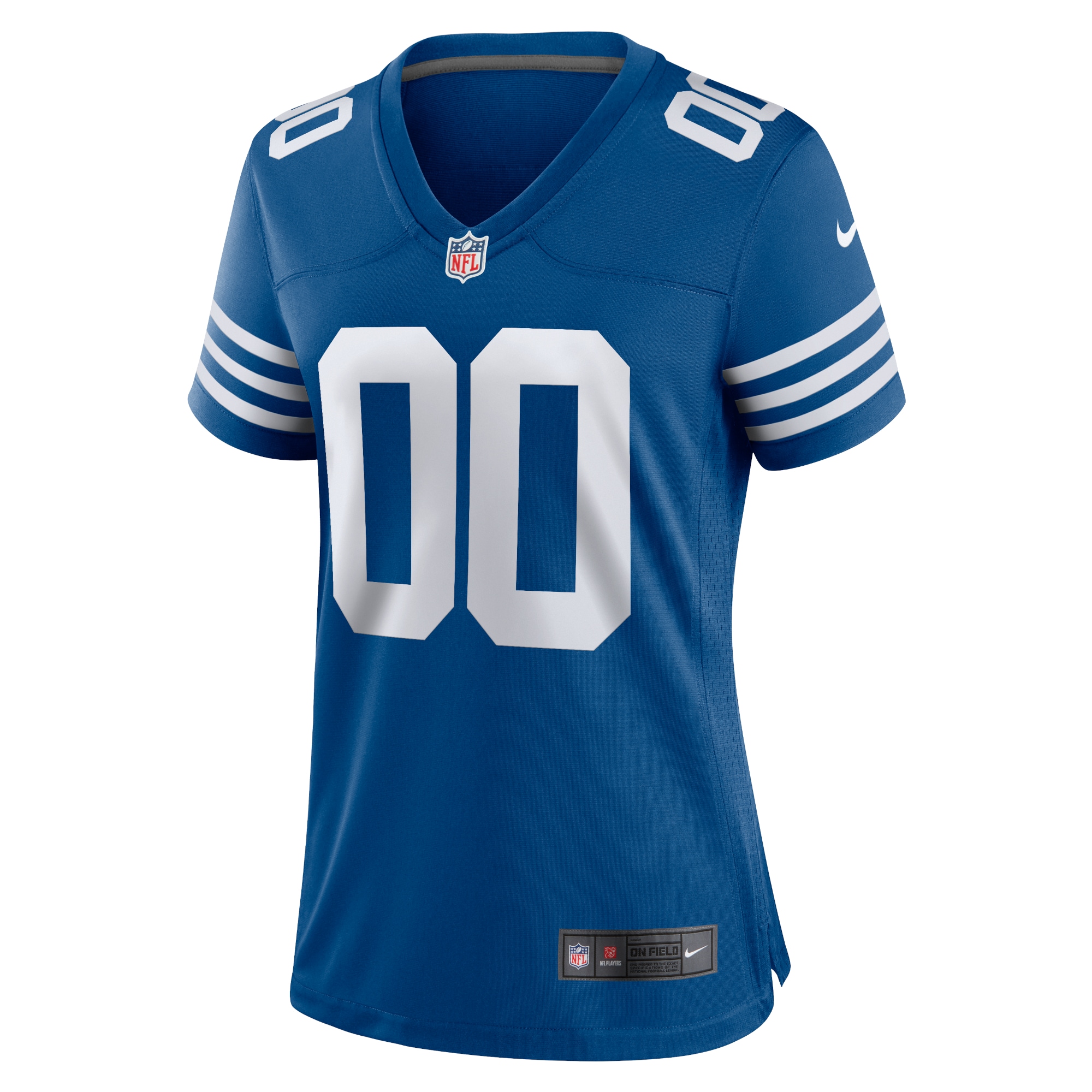 Indianapolis Colts Nike Women’s Alternate Custom Jersey – Royal Clowdercats