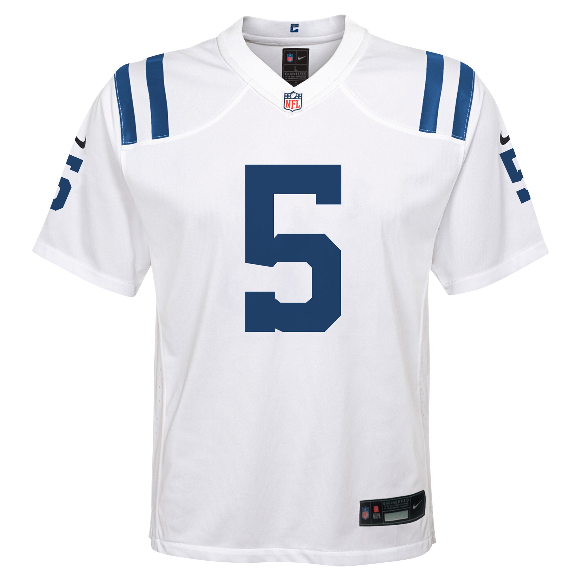 Indianapolis Colts Nike Youth Game Jersey – White Clowdercats