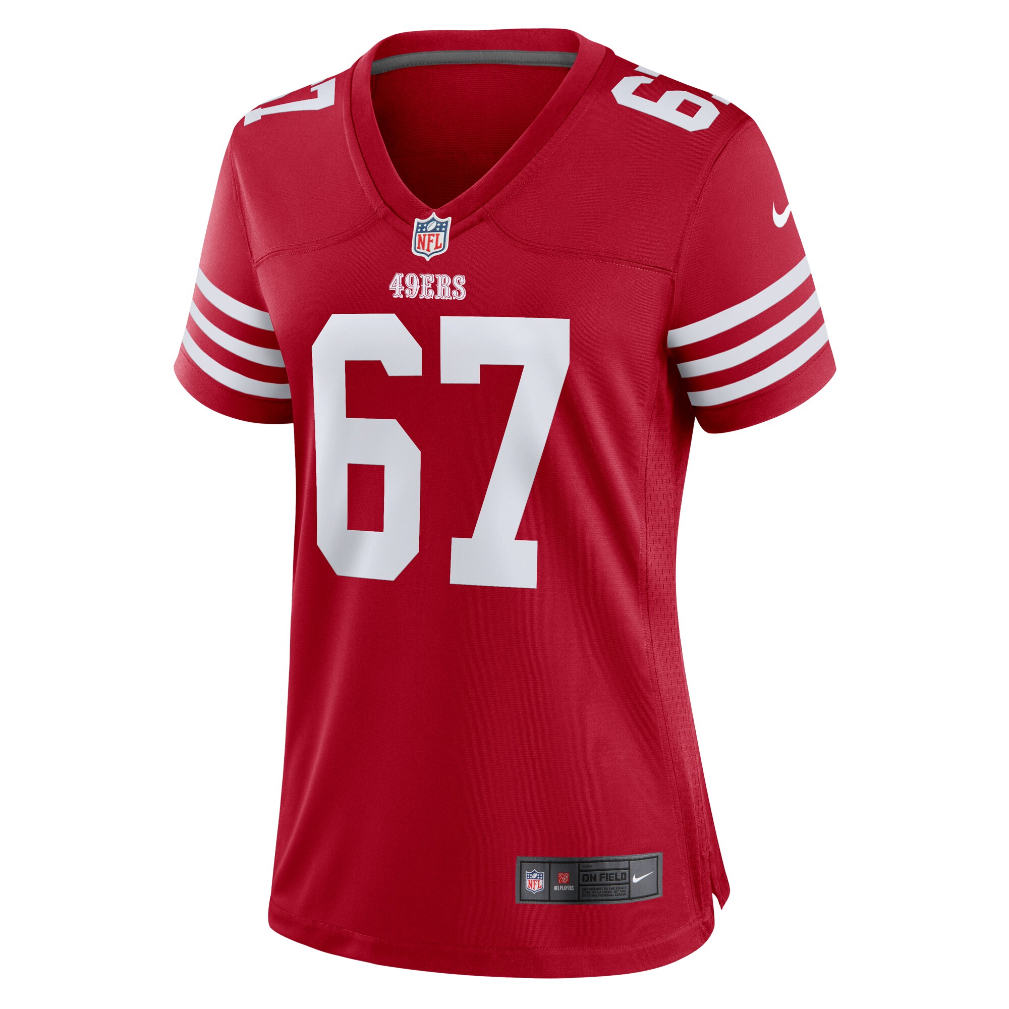 Isaac Alarcon San Francisco 49ers Nike Women’s Team Game Jersey – Scarlet Clowdercats