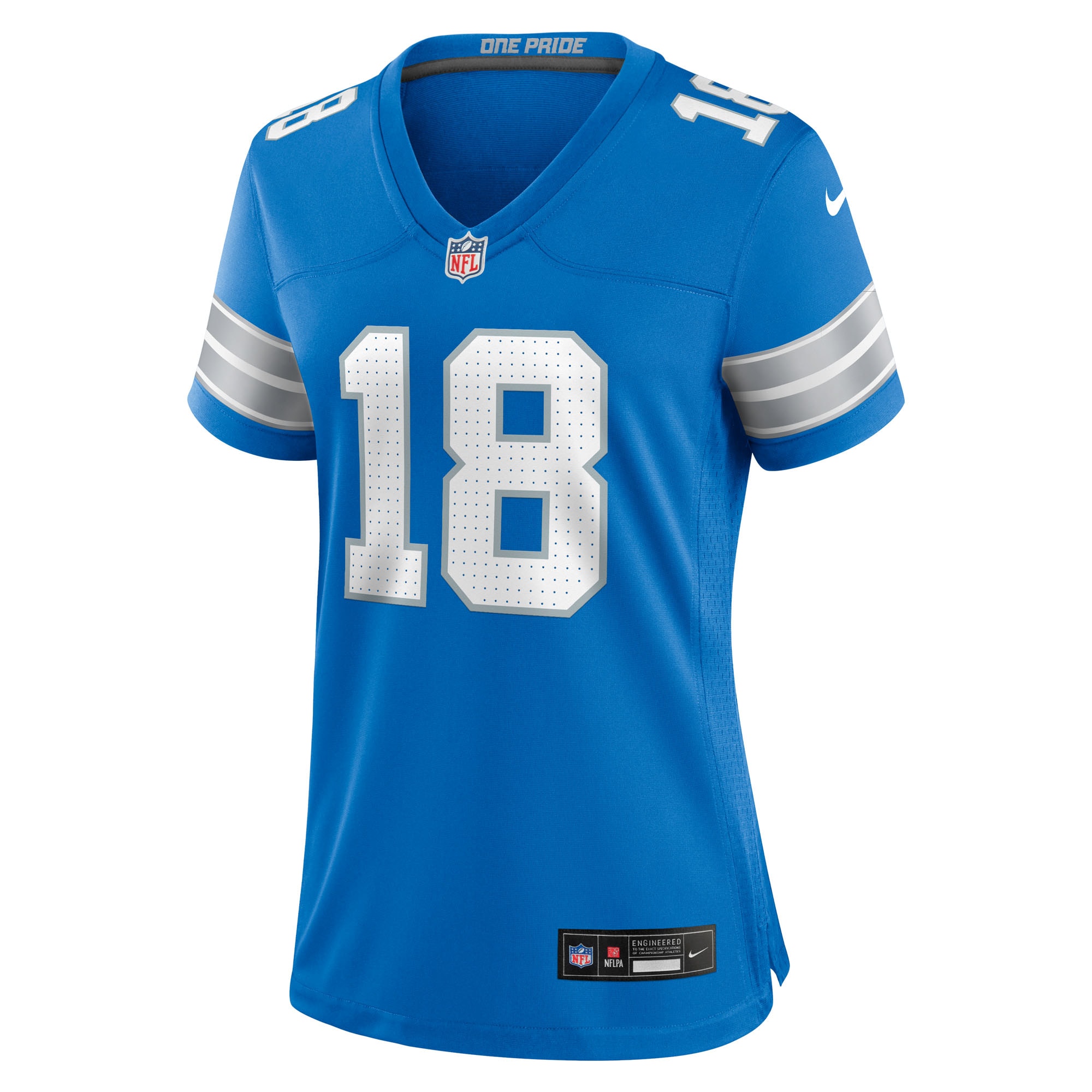Isaac TeSlaa Detroit Lions Nike Women’s Game Player Jersey – Blue Clowdercats