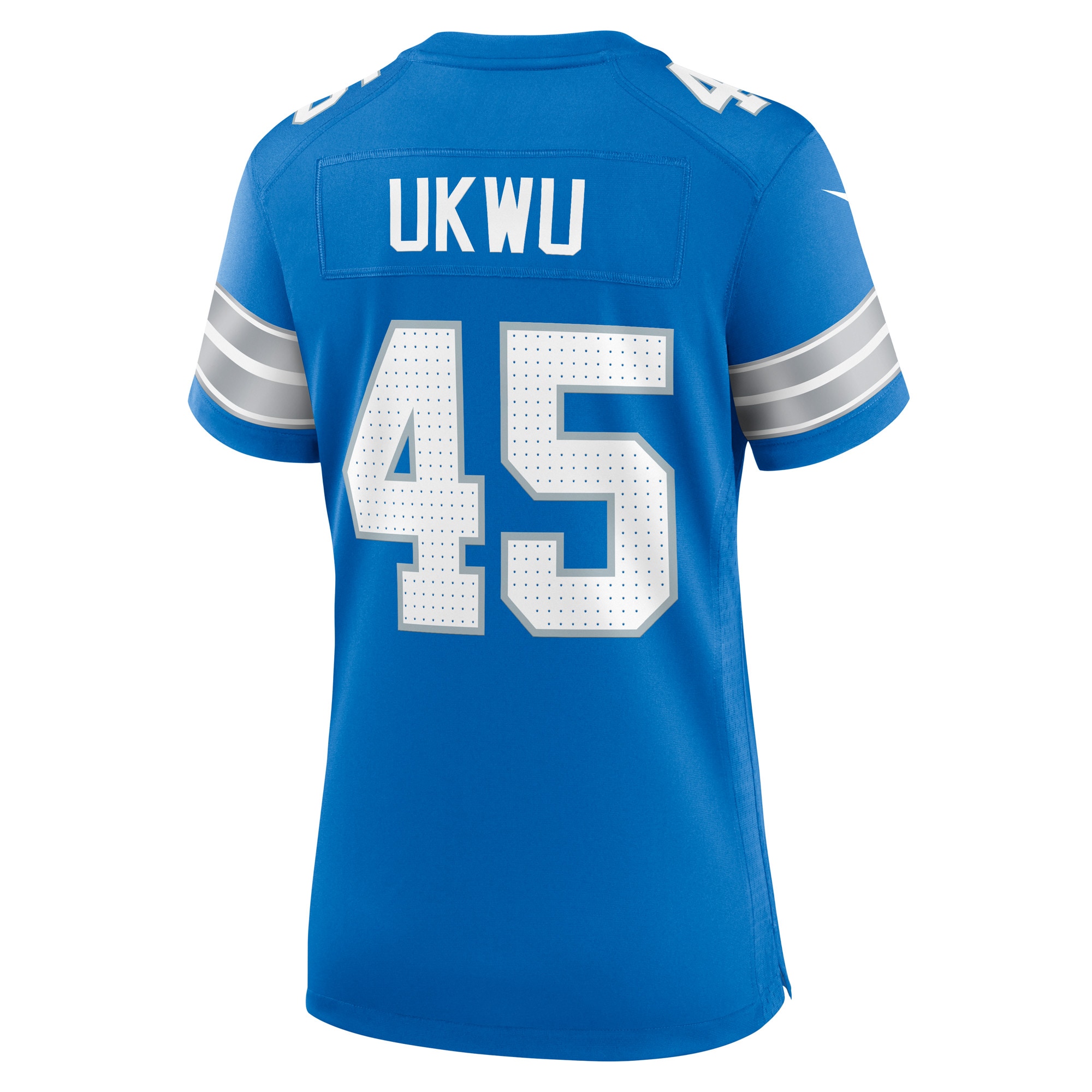Isaac Ukwu Detroit Lions Nike Women’s Game Jersey – Blue Clowdercats