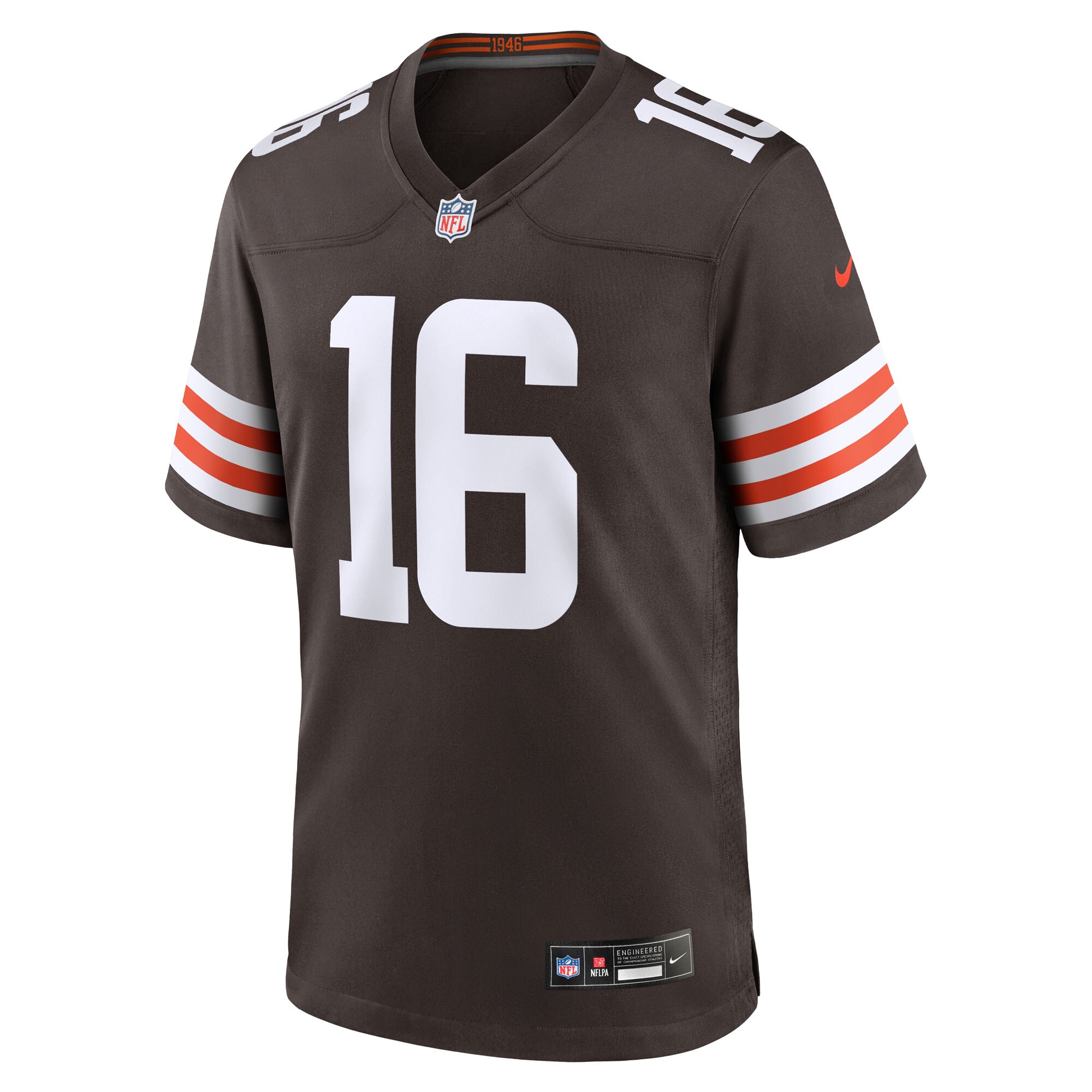 Isaiah Bond Cleveland Browns Nike Team Game Jersey – Brown Clowdercats