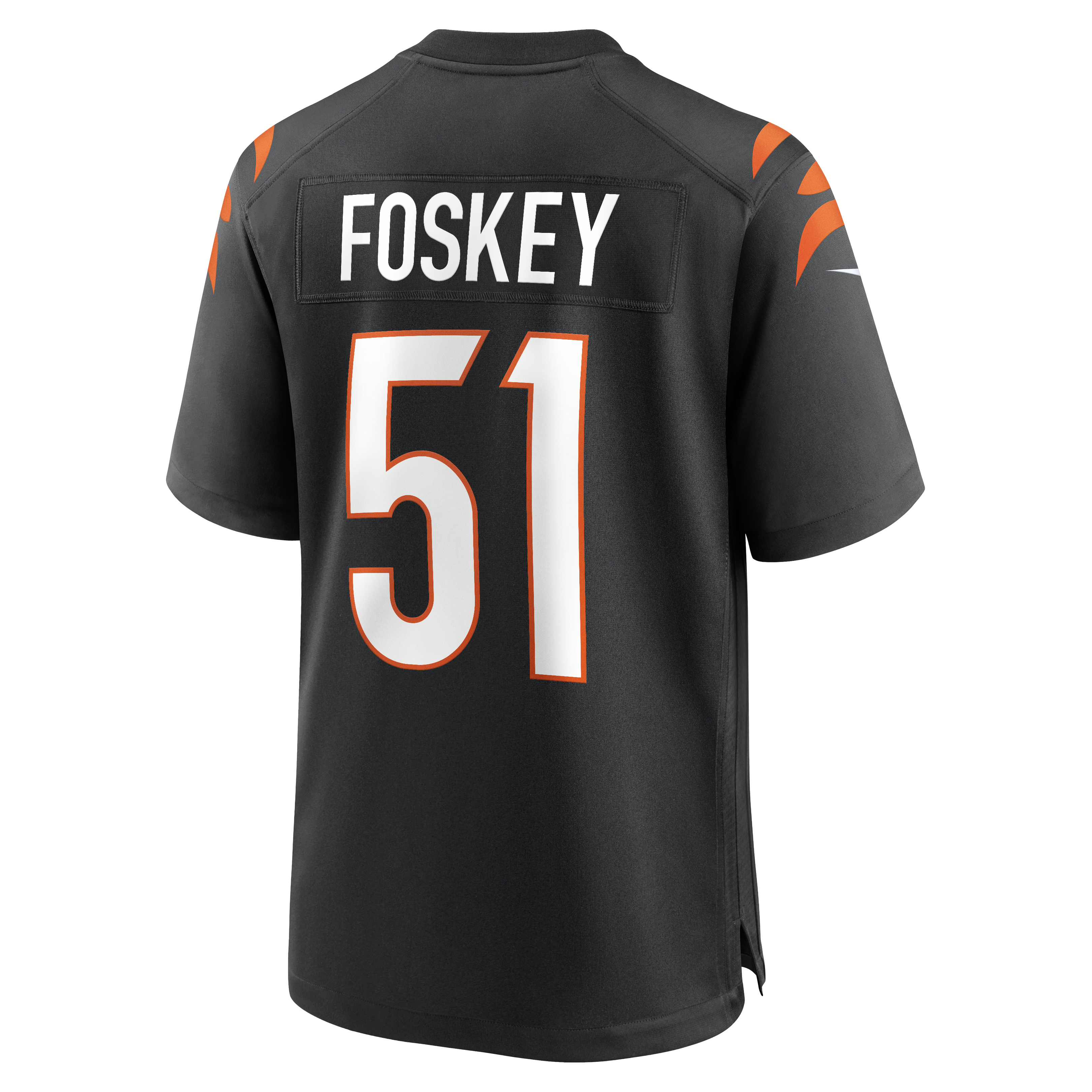 Isaiah Foskey Cincinnati Bengals Nike Team Game Jersey – Black Clowdercats