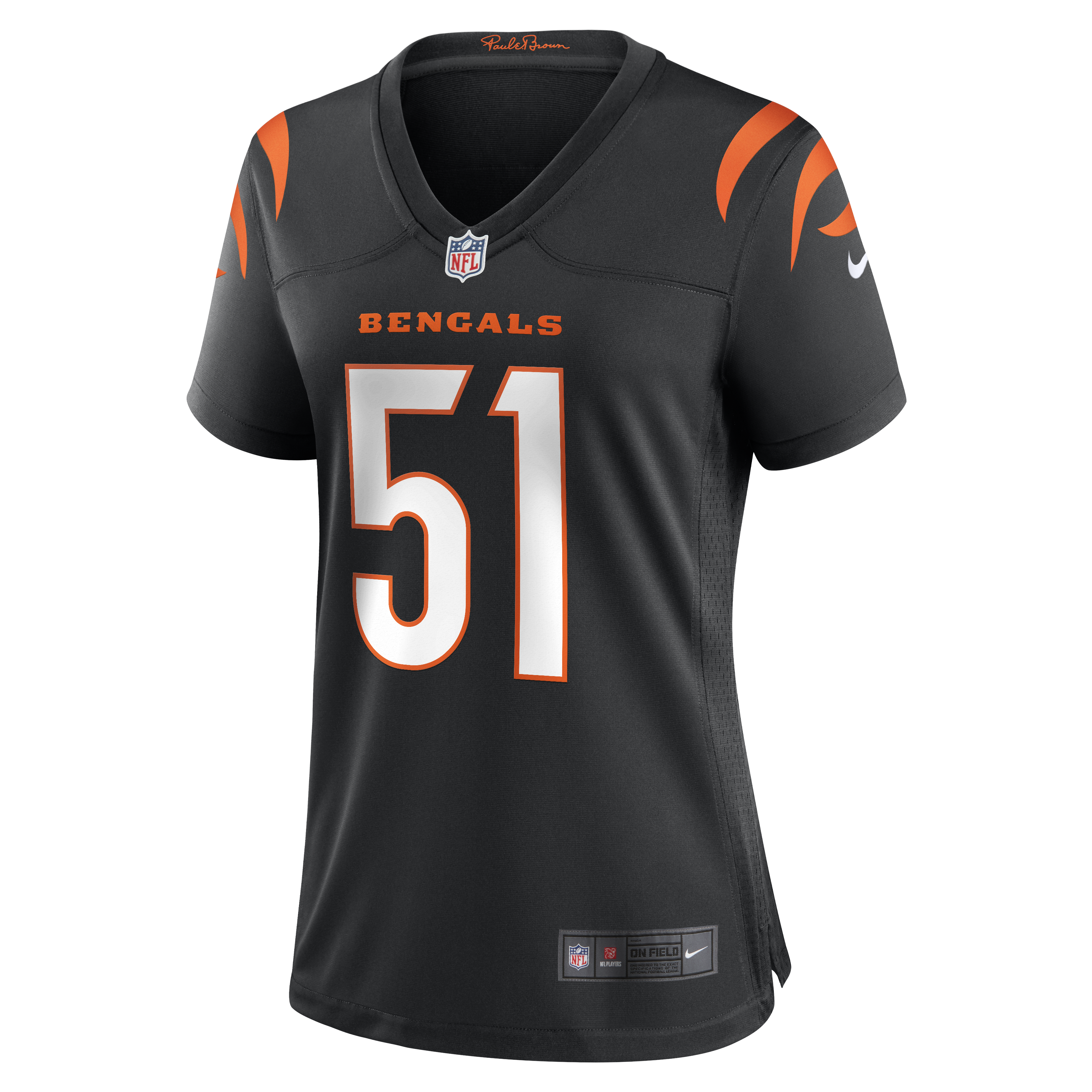 Isaiah Foskey Cincinnati Bengals Nike Women’s Team Game Jersey – Black Clowdercats