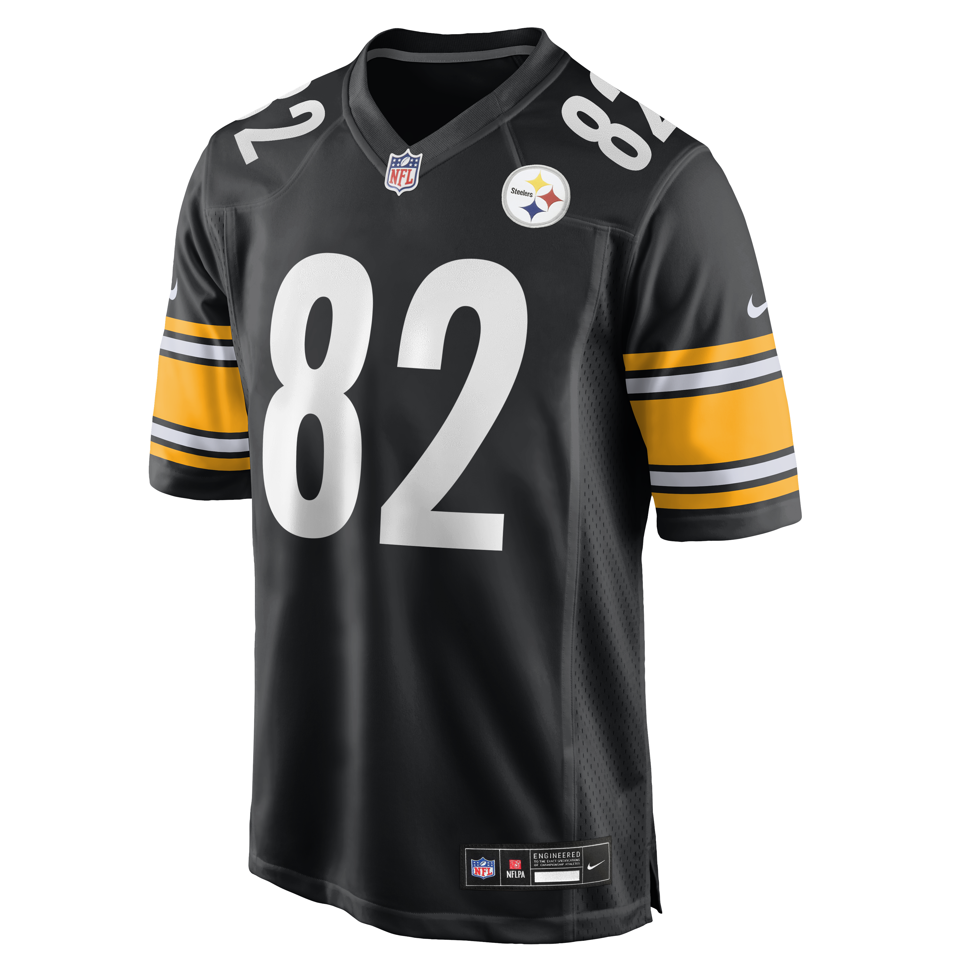 Isaiah Hodgins Pittsburgh Steelers Nike Team Game Jersey – Black Clowdercats
