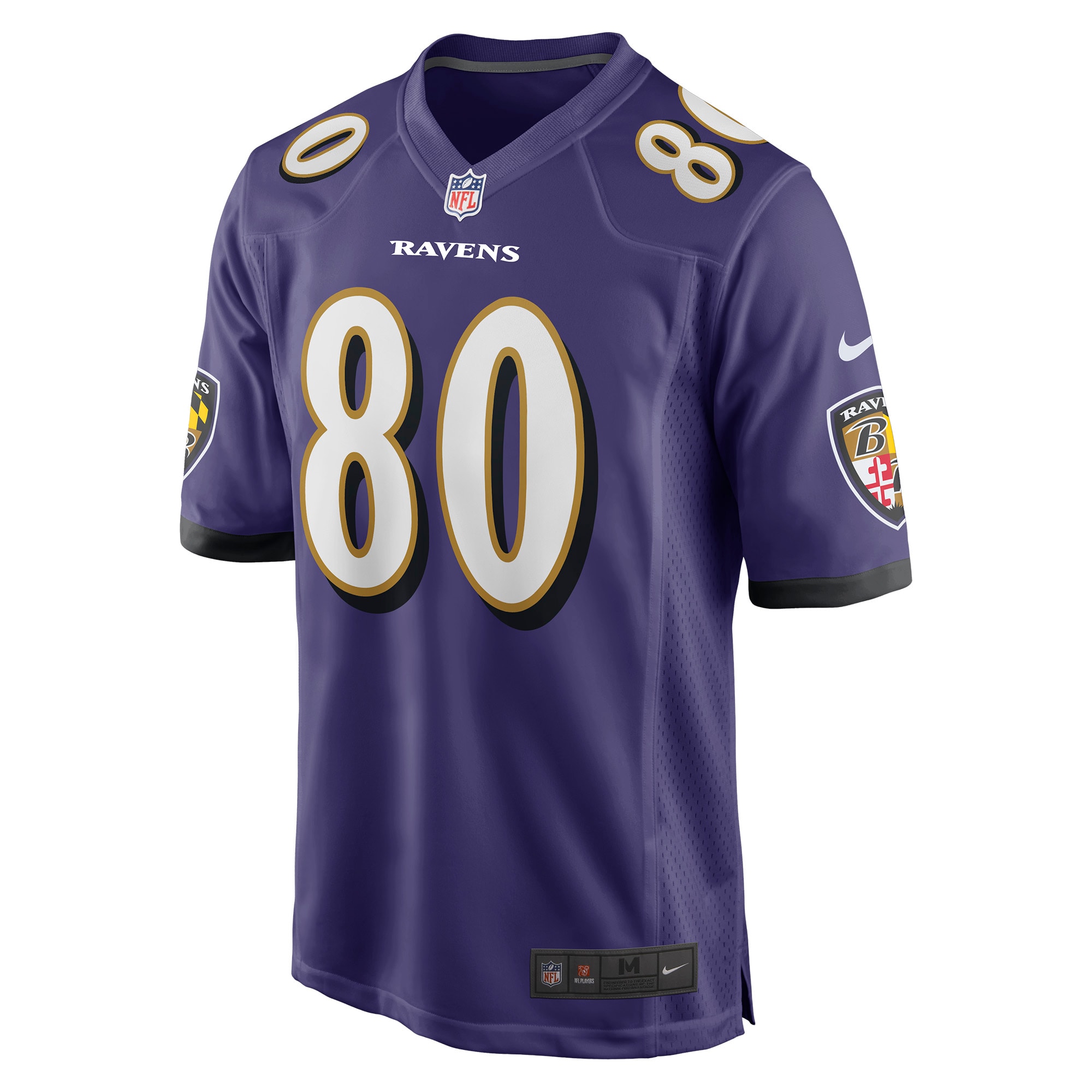 Isaiah Likely Baltimore Ravens Nike Player Game Jersey – Purple Clowdercats