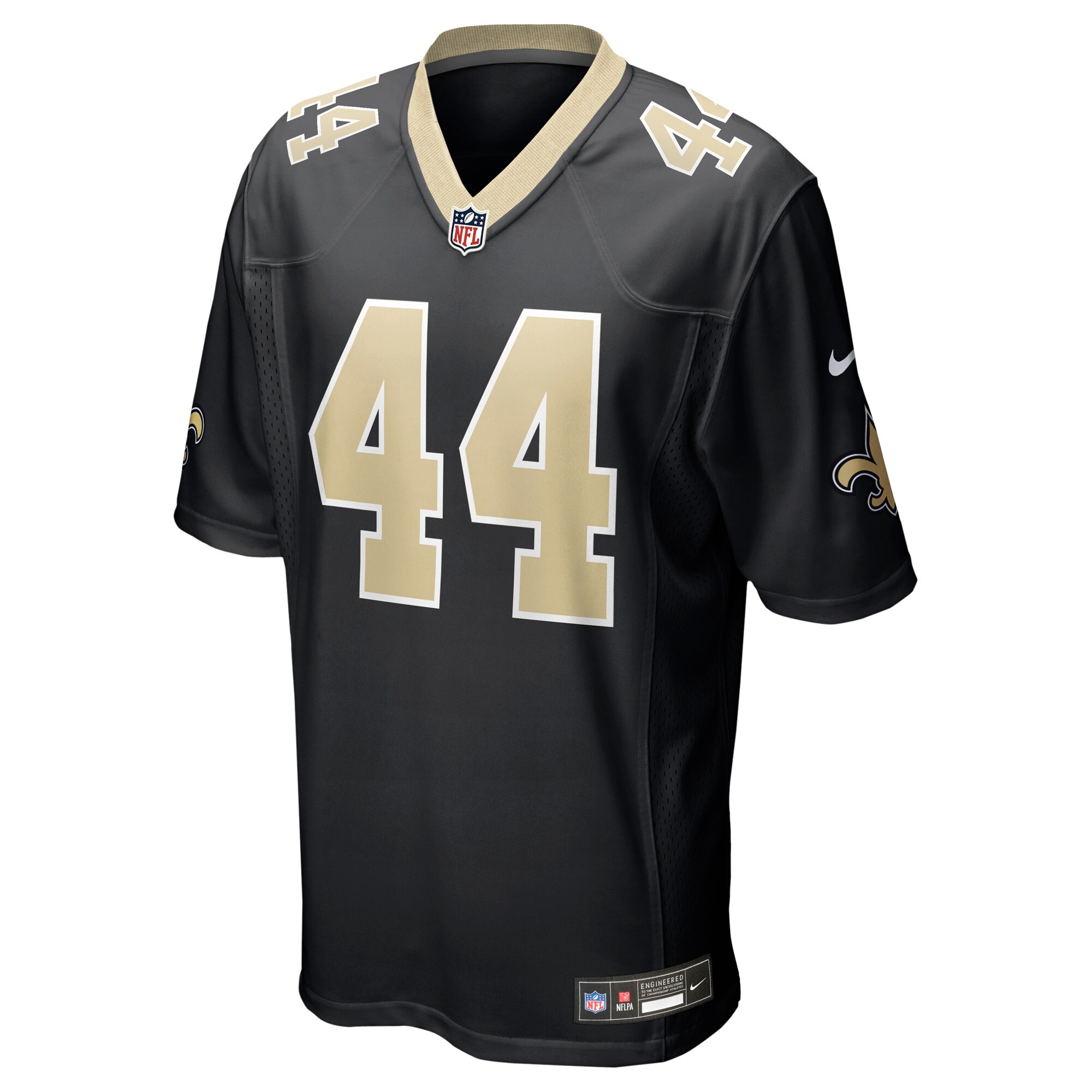 Isaiah Stalbird New Orleans Saints Nike Team Game Jersey – Black Clowdercats