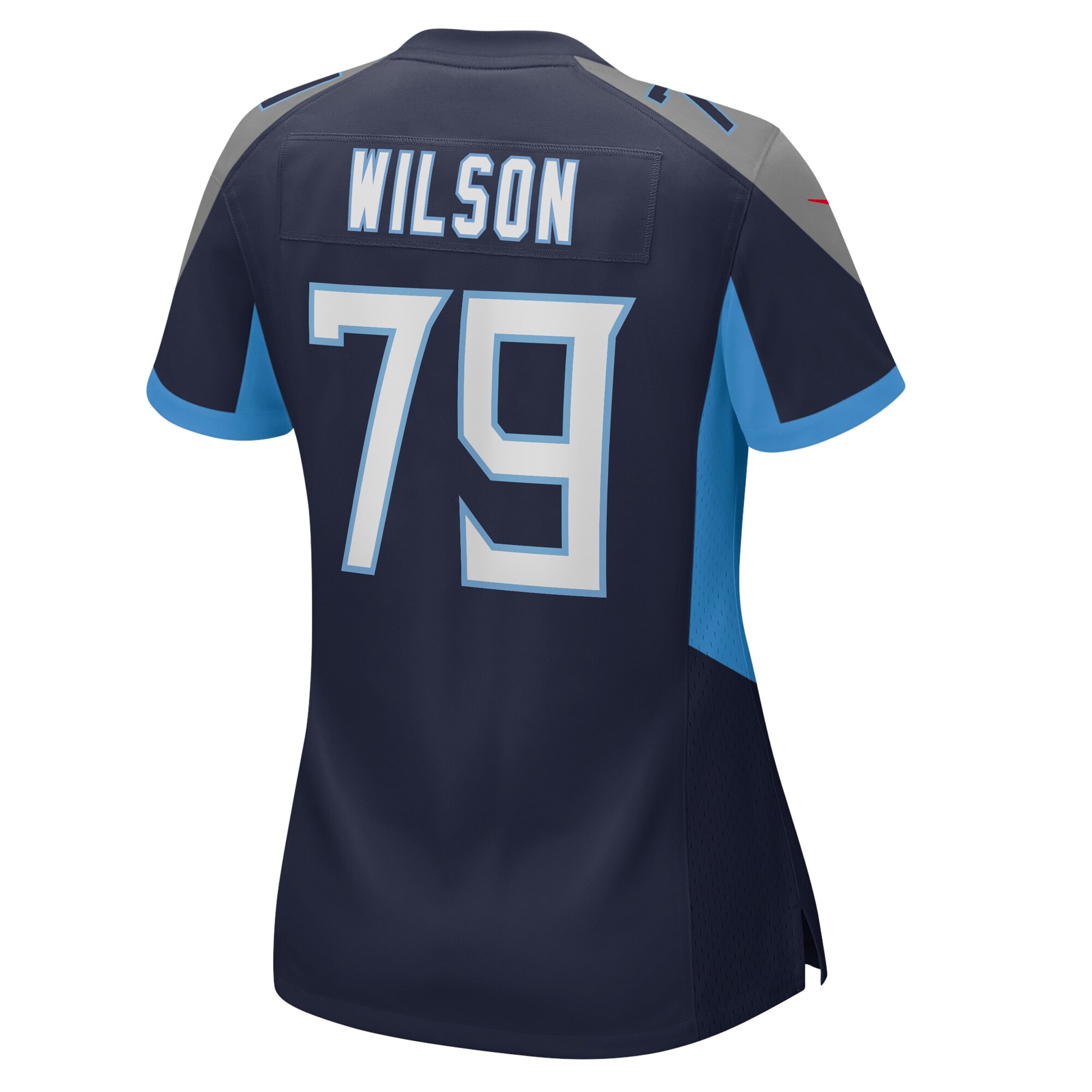 Isaiah Wilson Tennessee Titans Nike Women’s Game Jersey – Navy Clowdercats