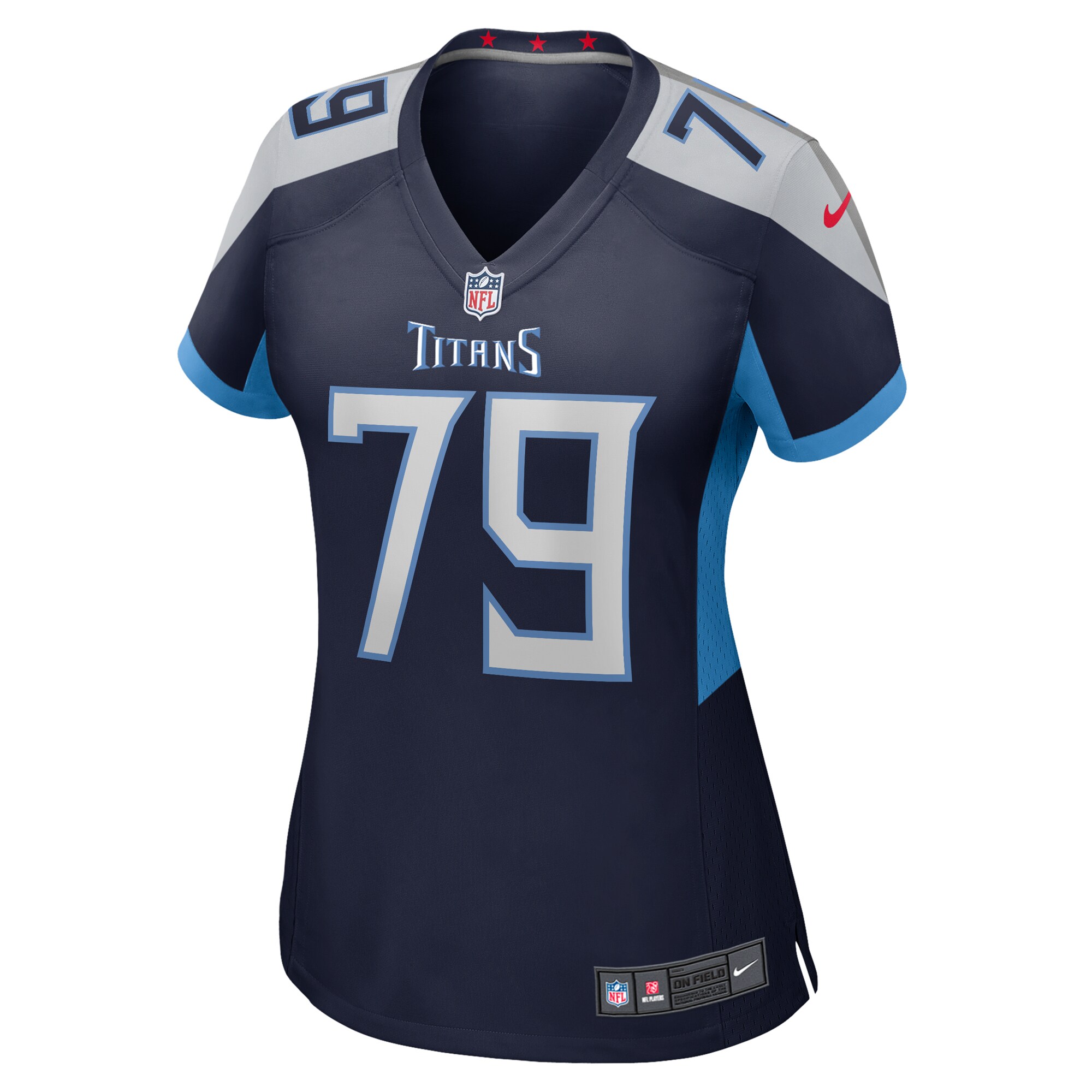 Isaiah Wilson Tennessee Titans Nike Women’s Game Jersey – Navy Clowdercats